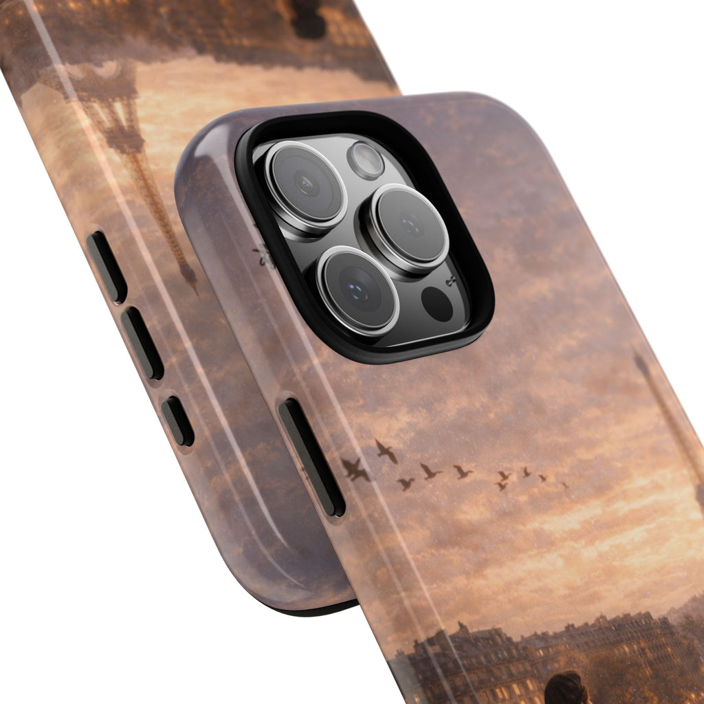 A Quiet Paris Evening 🕯️🗼 | Vintage Eiffel Tower Canvas Wall Art