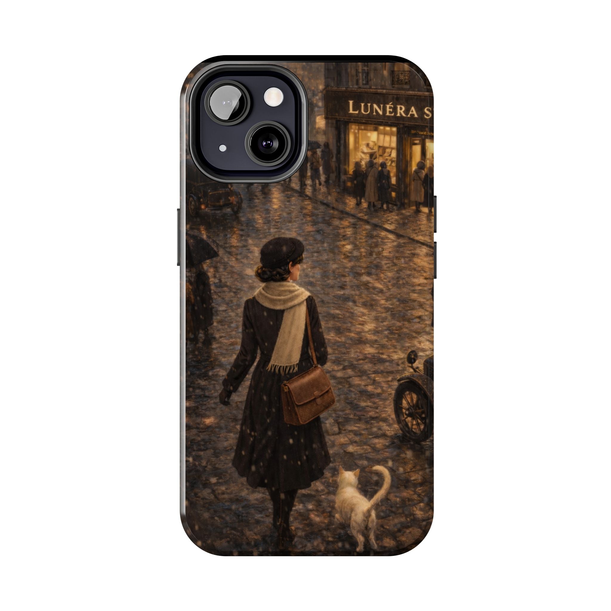 Lunéra Paris Rain – Vintage Phone Case