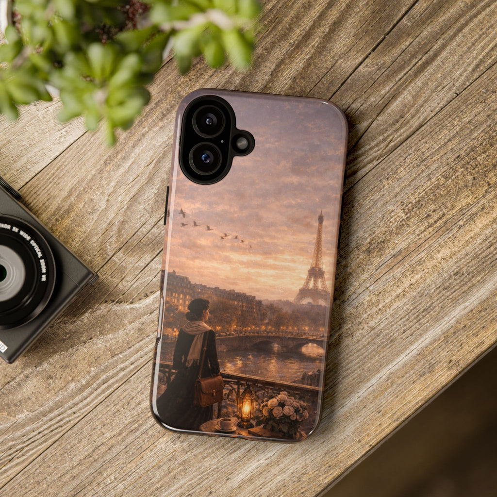 A Quiet Paris Evening 🕯️🗼 | Vintage Eiffel Tower Canvas Wall Art