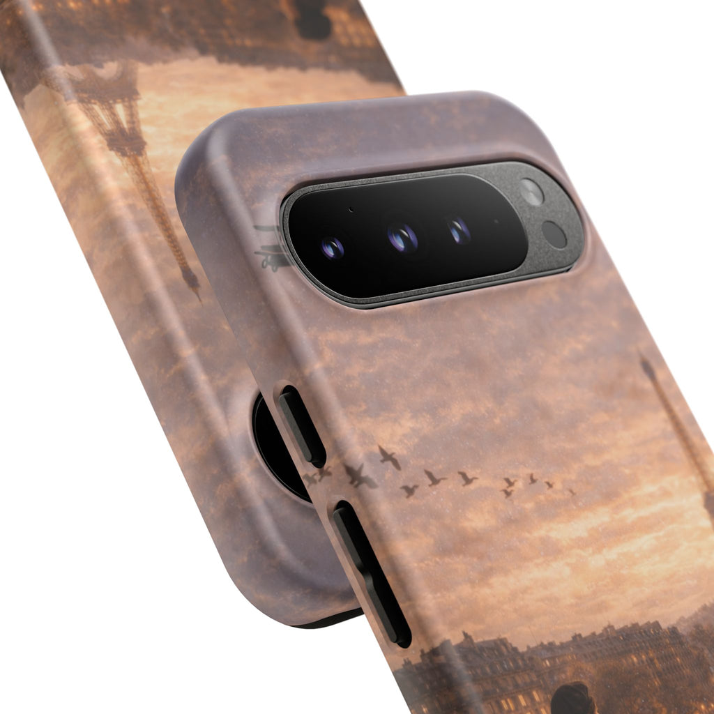 A Quiet Paris Evening 🕯️🗼 | Vintage Eiffel Tower Canvas Wall Art