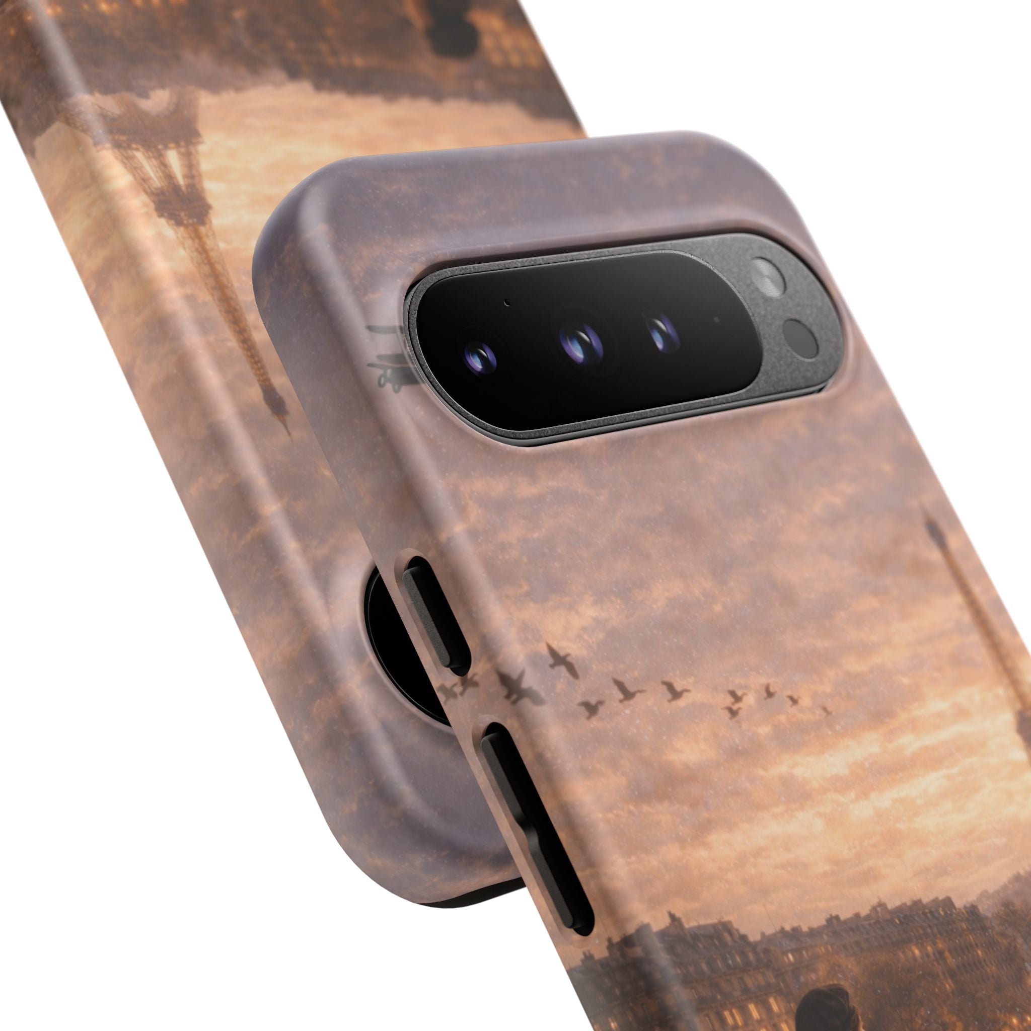 A Quiet Paris Evening 🕯️🗼 | Vintage Eiffel Tower Canvas Wall Art