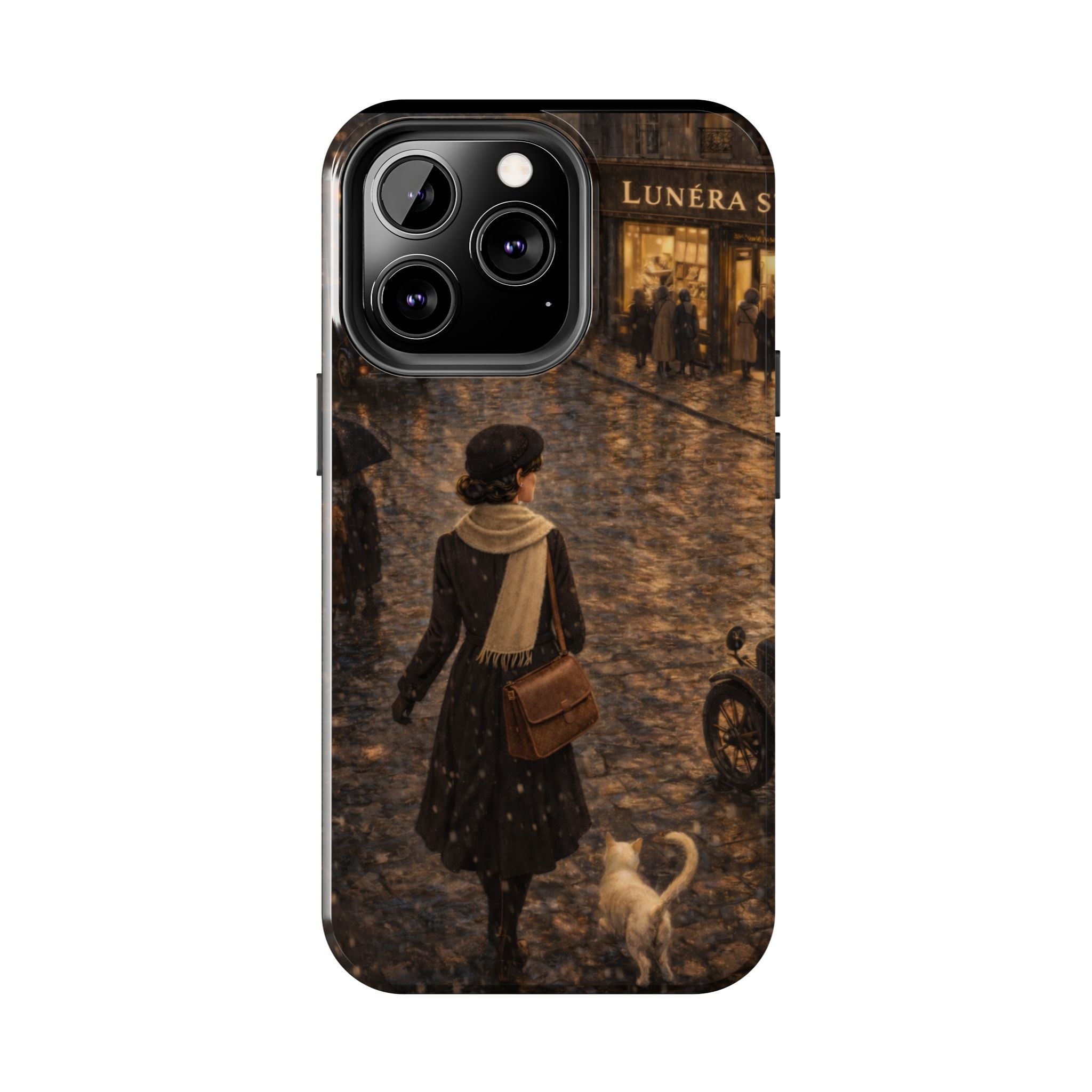 Lunéra Paris Rain – Vintage Phone Case