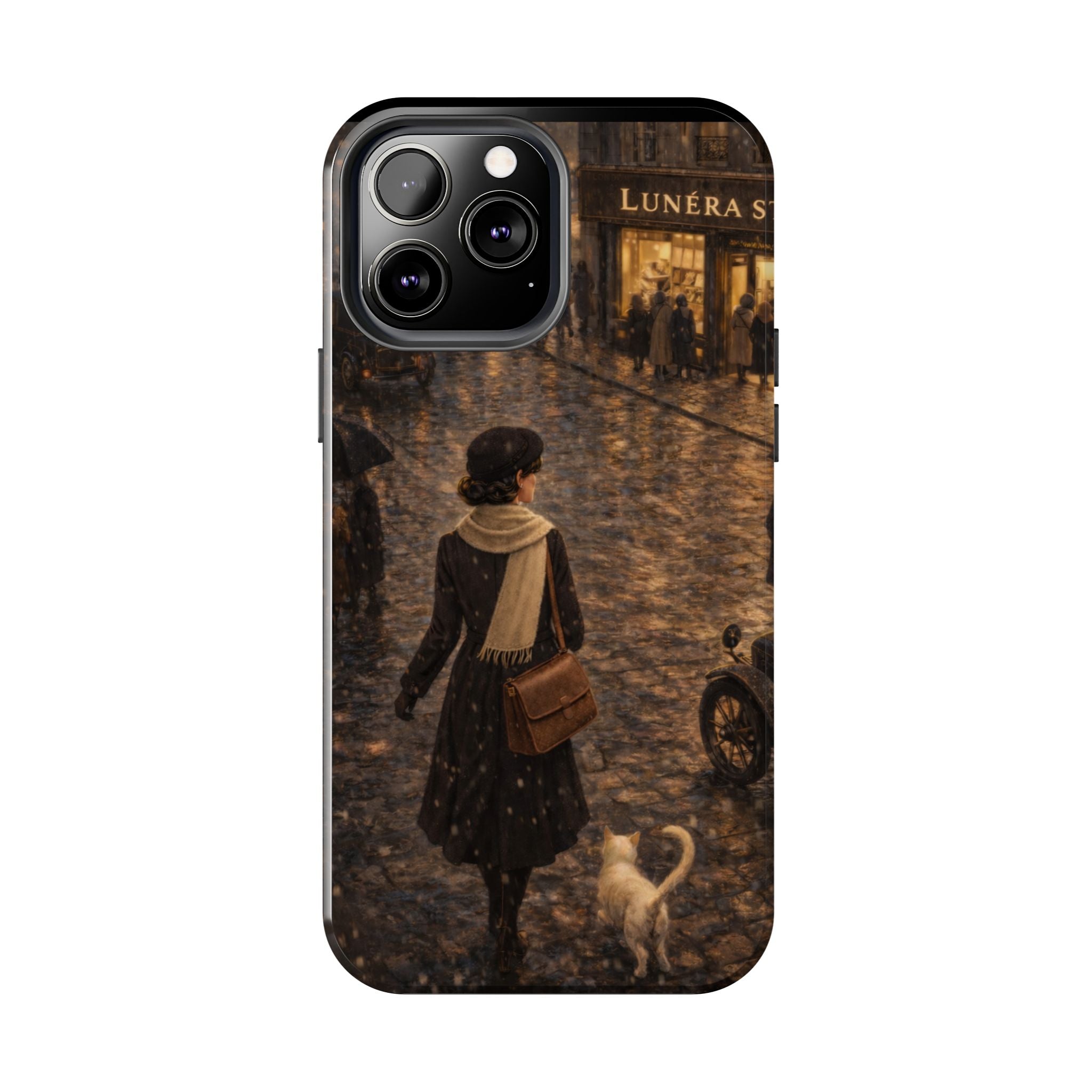 Lunéra Paris Rain – Vintage Phone Case