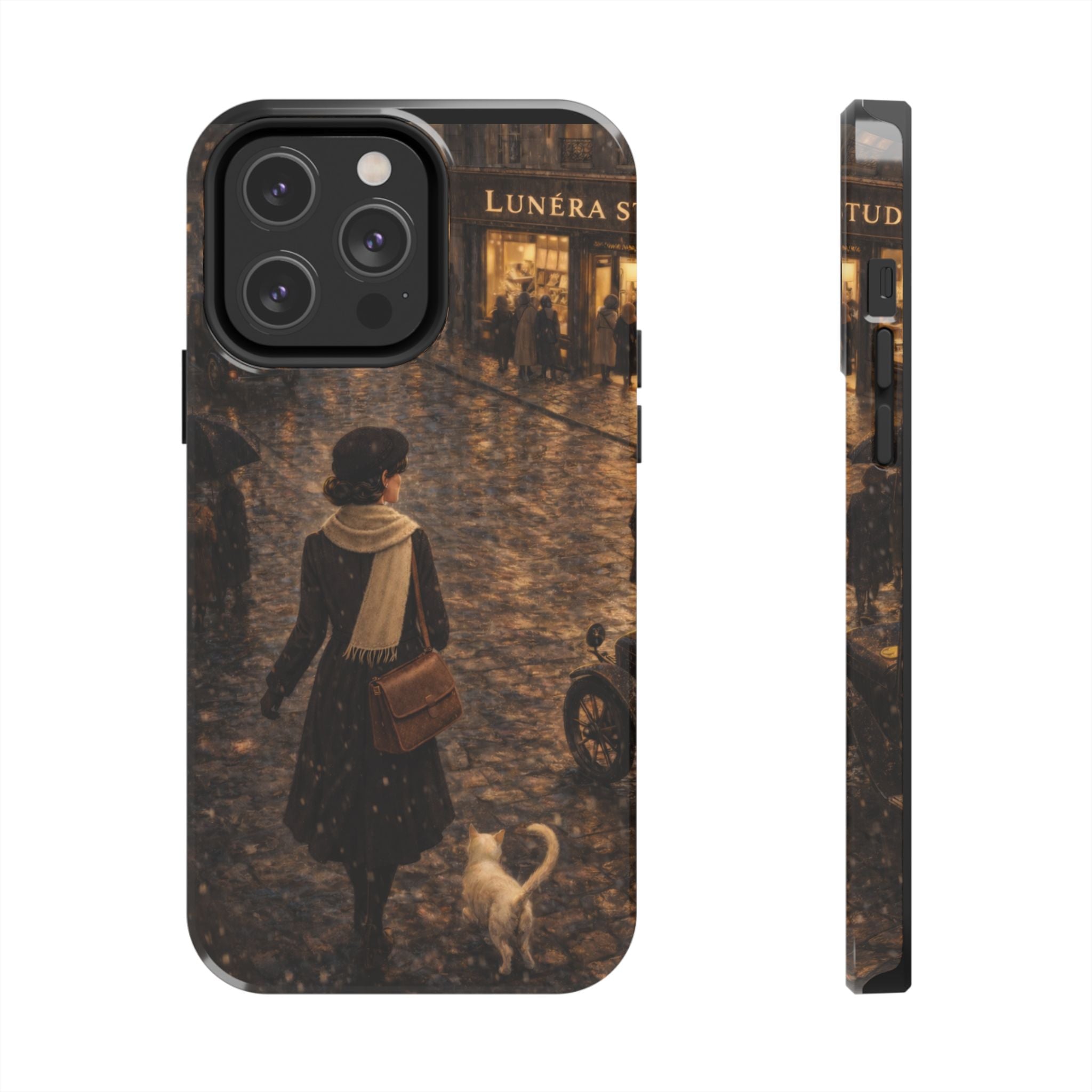 Lunéra Paris Rain – Vintage Phone Case