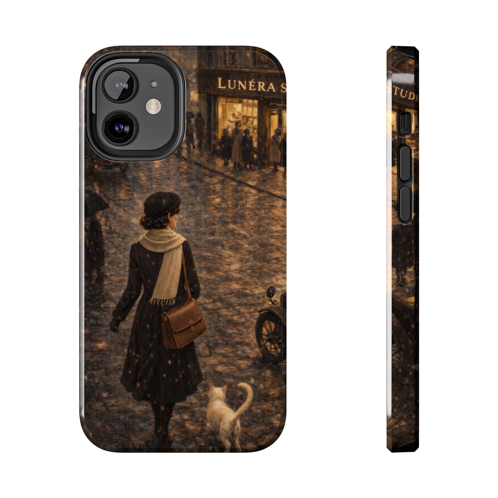 Lunéra Paris Rain – Vintage Phone Case