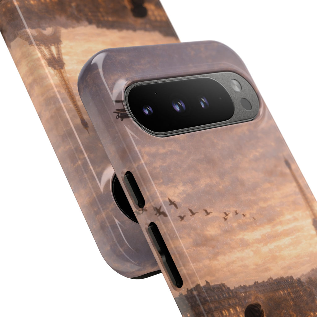 A Quiet Paris Evening 🕯️🗼 | Vintage Eiffel Tower Canvas Wall Art