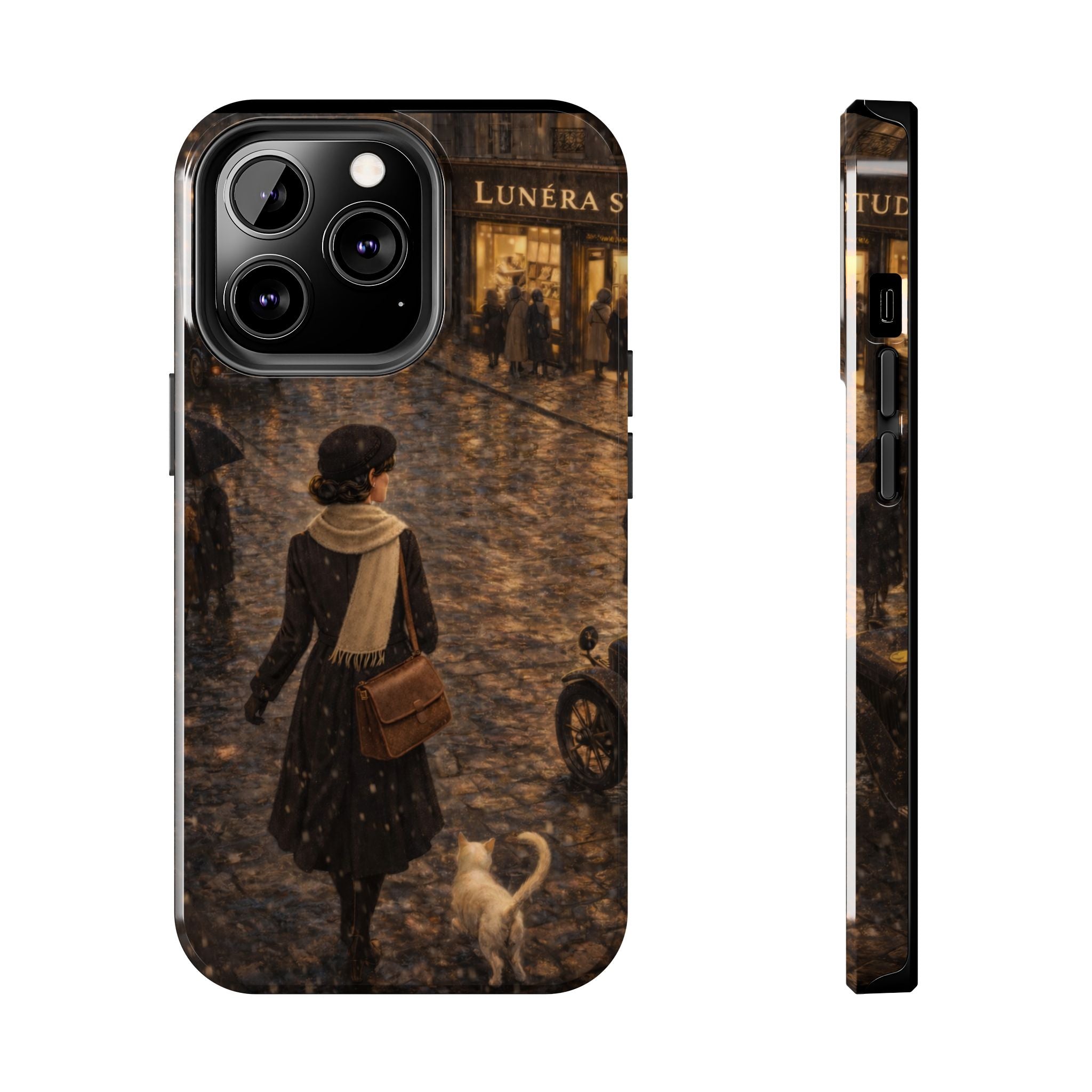 Lunéra Paris Rain – Vintage Phone Case