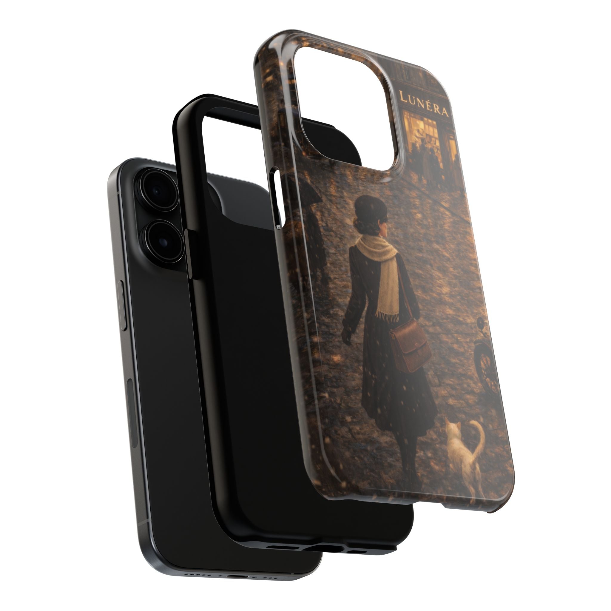 Lunéra Paris Rain – Vintage Phone Case