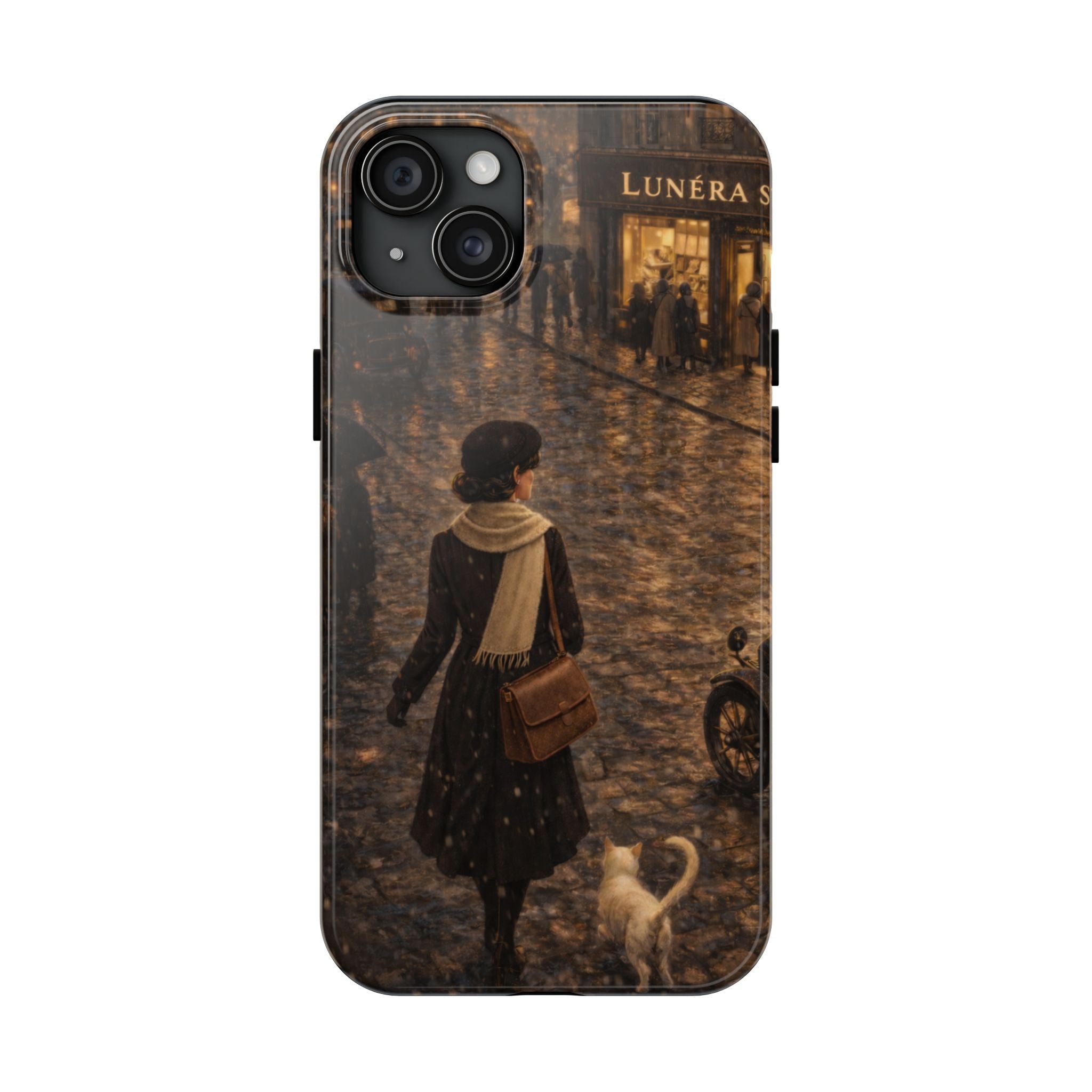 Lunéra Paris Rain – Vintage Phone Case