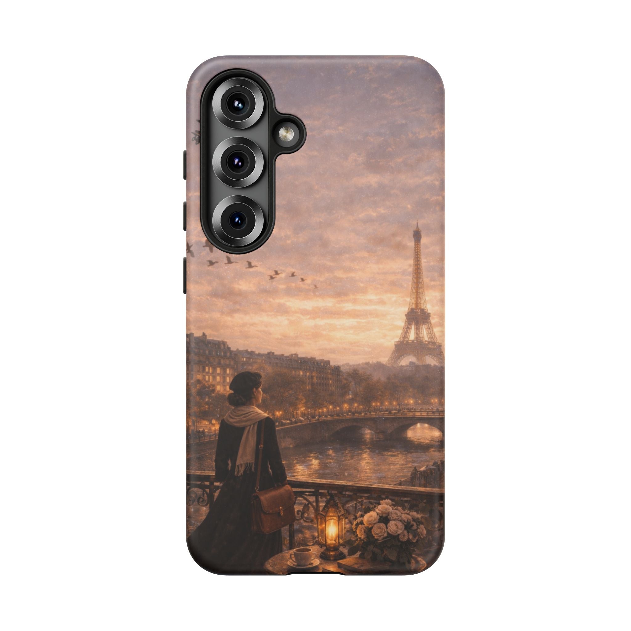 A Quiet Paris Evening 🕯️🗼 | Vintage Eiffel Tower Canvas Wall Art