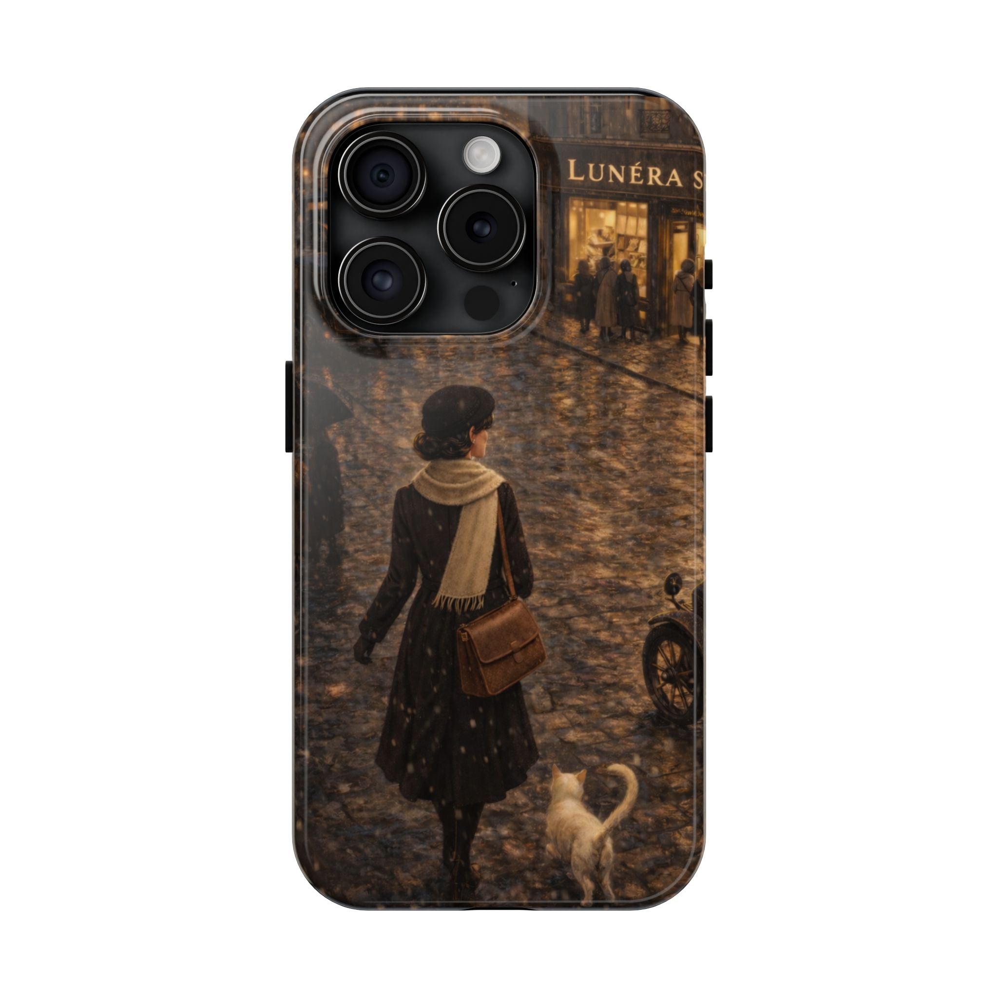 Lunéra Paris Rain – Vintage Phone Case