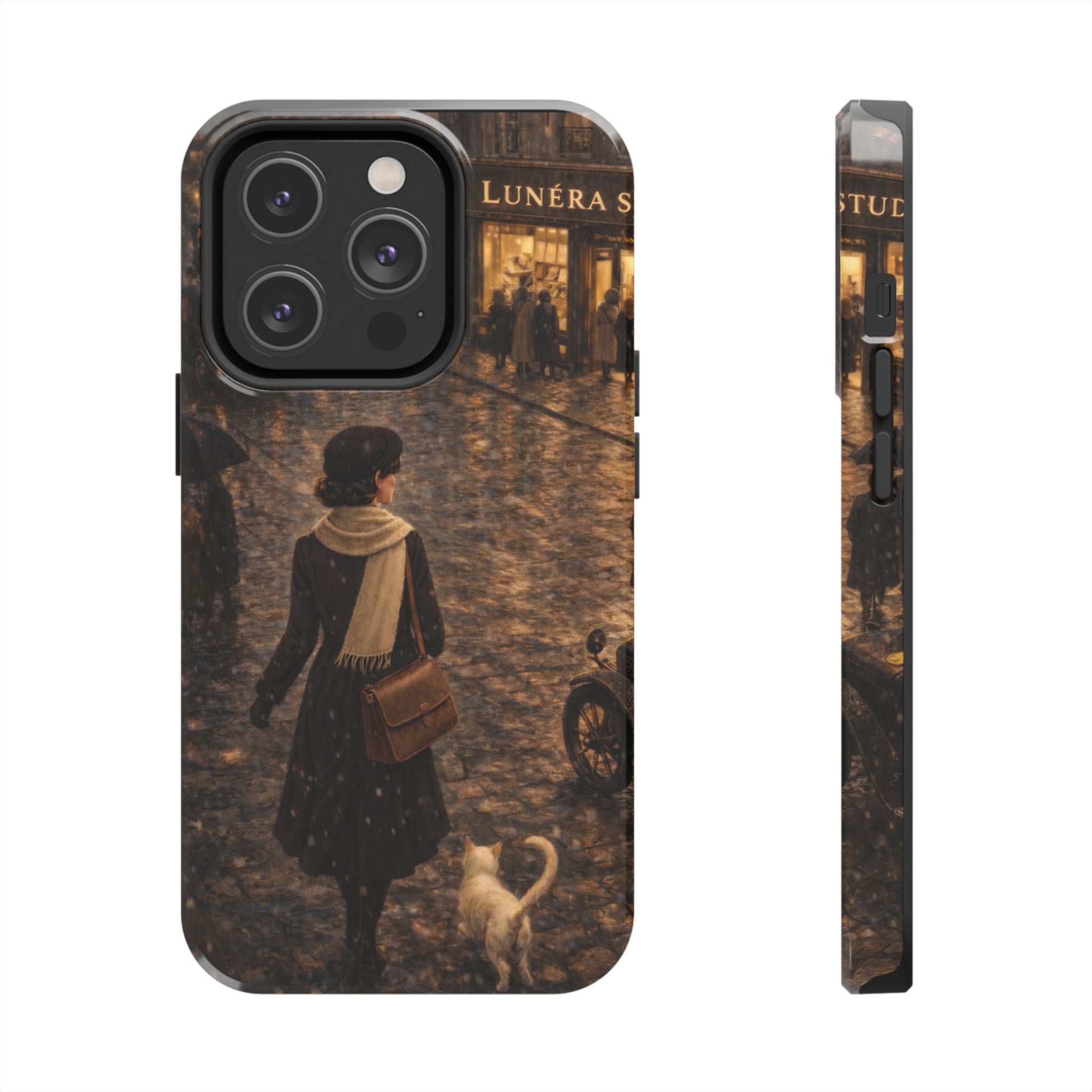 Lunéra Paris Rain – Vintage Phone Case