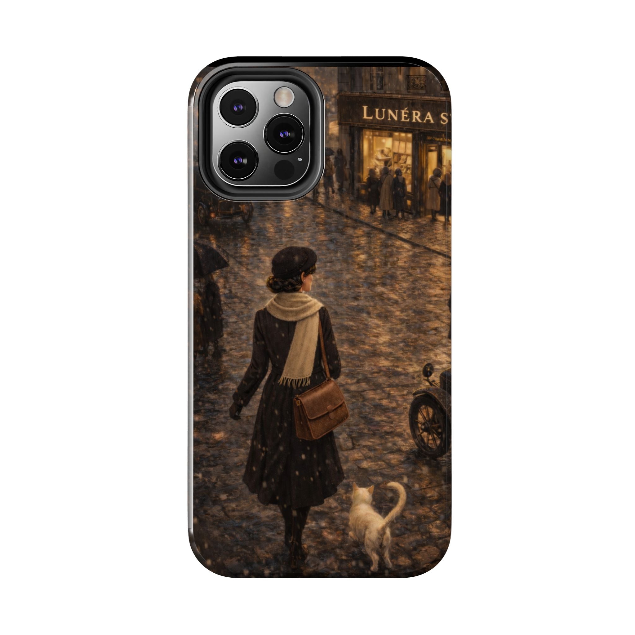 Lunéra Paris Rain – Vintage Phone Case