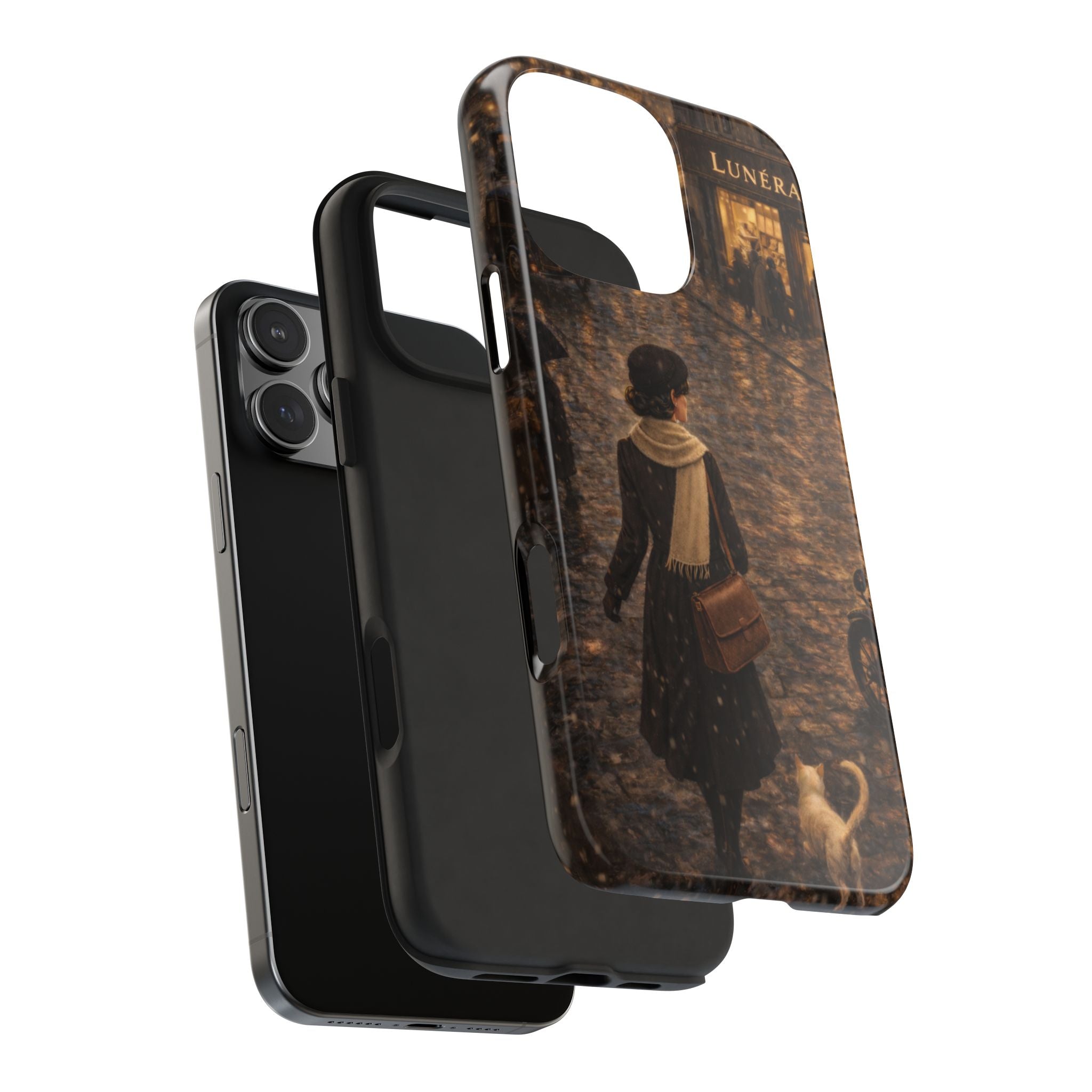 Lunéra Paris Rain – Vintage Phone Case