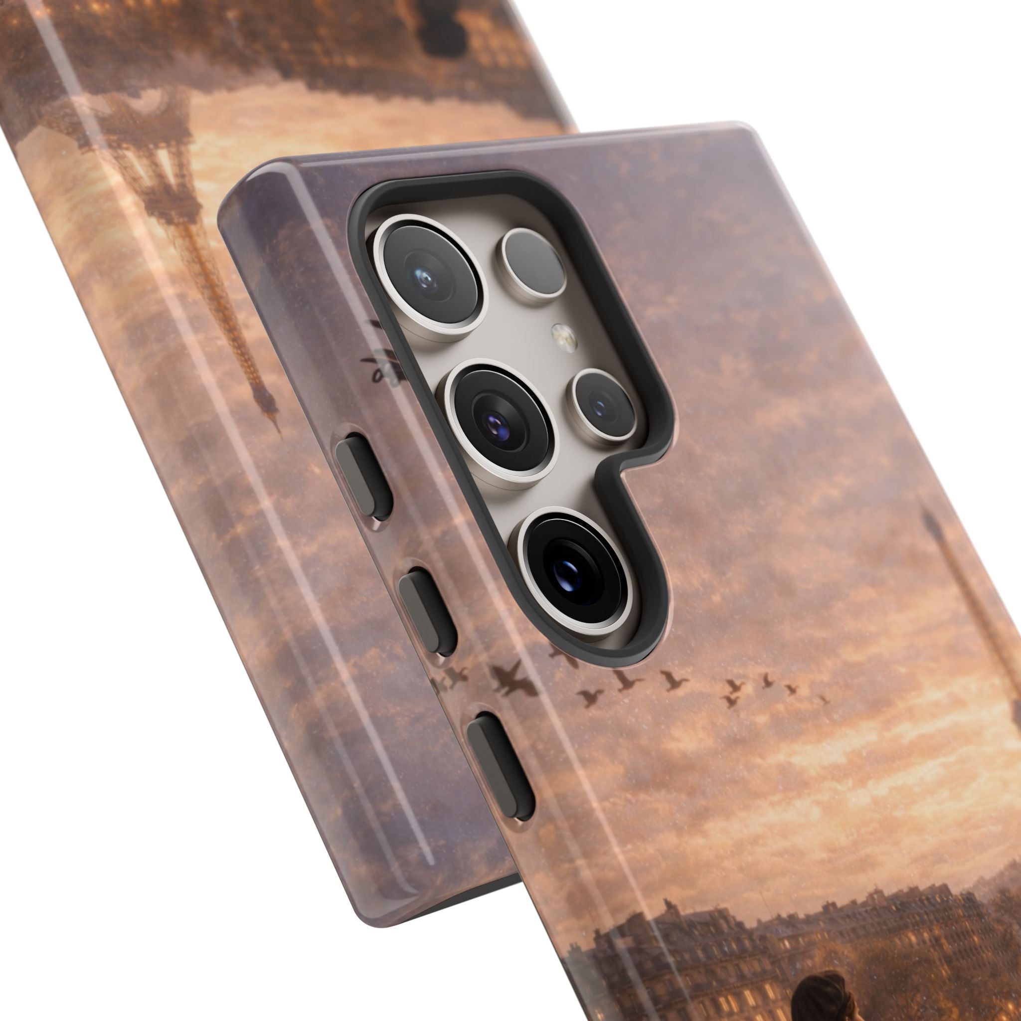 A Quiet Paris Evening 🕯️🗼 | Vintage Eiffel Tower Canvas Wall Art