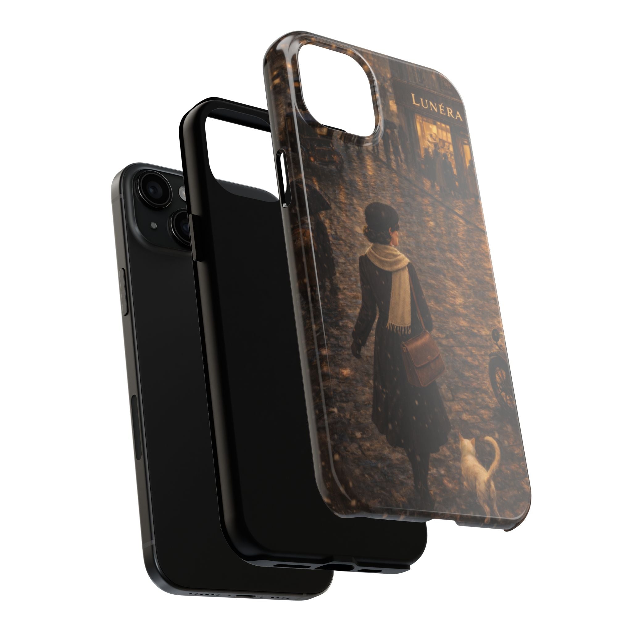 Lunéra Paris Rain – Vintage Phone Case