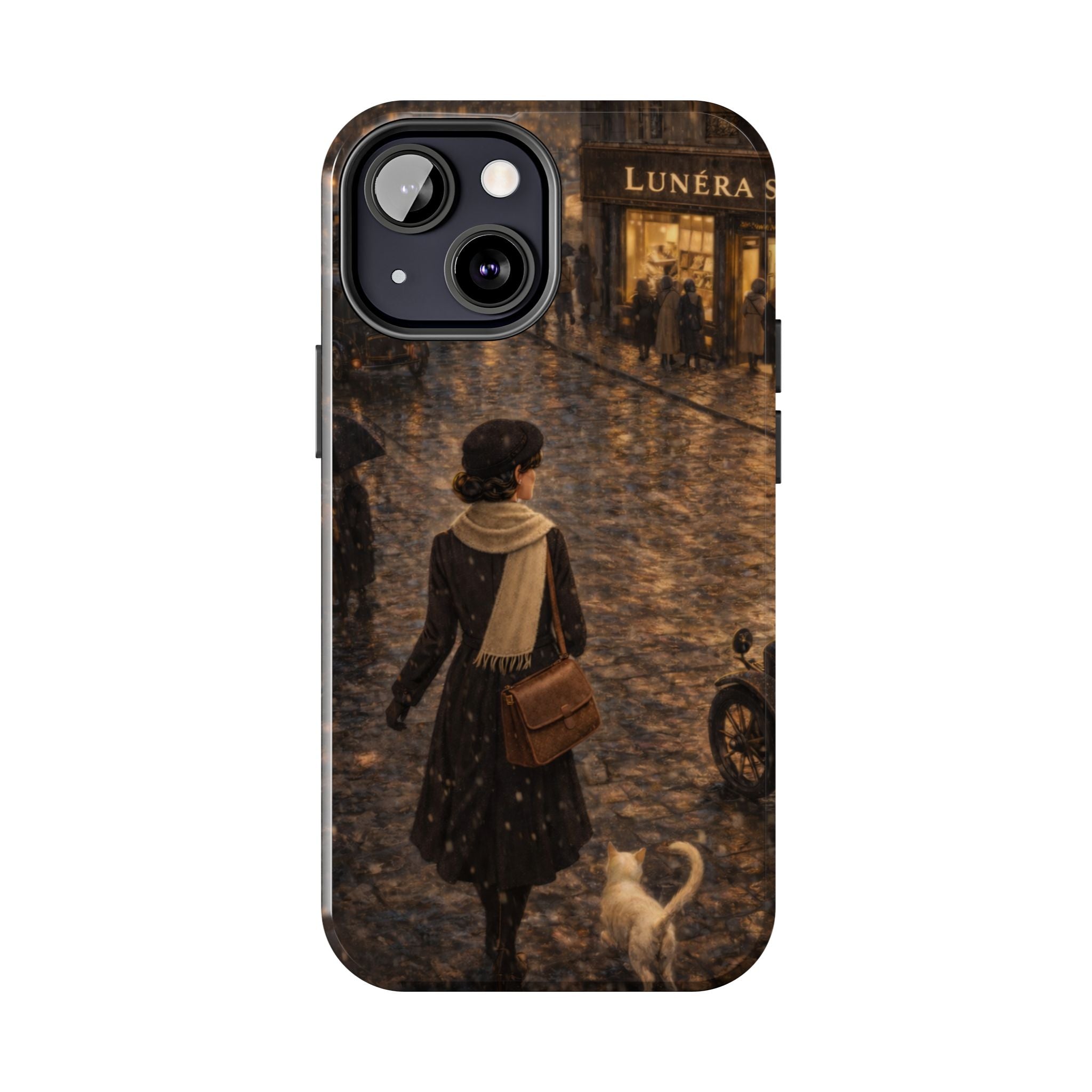 Lunéra Paris Rain – Vintage Phone Case