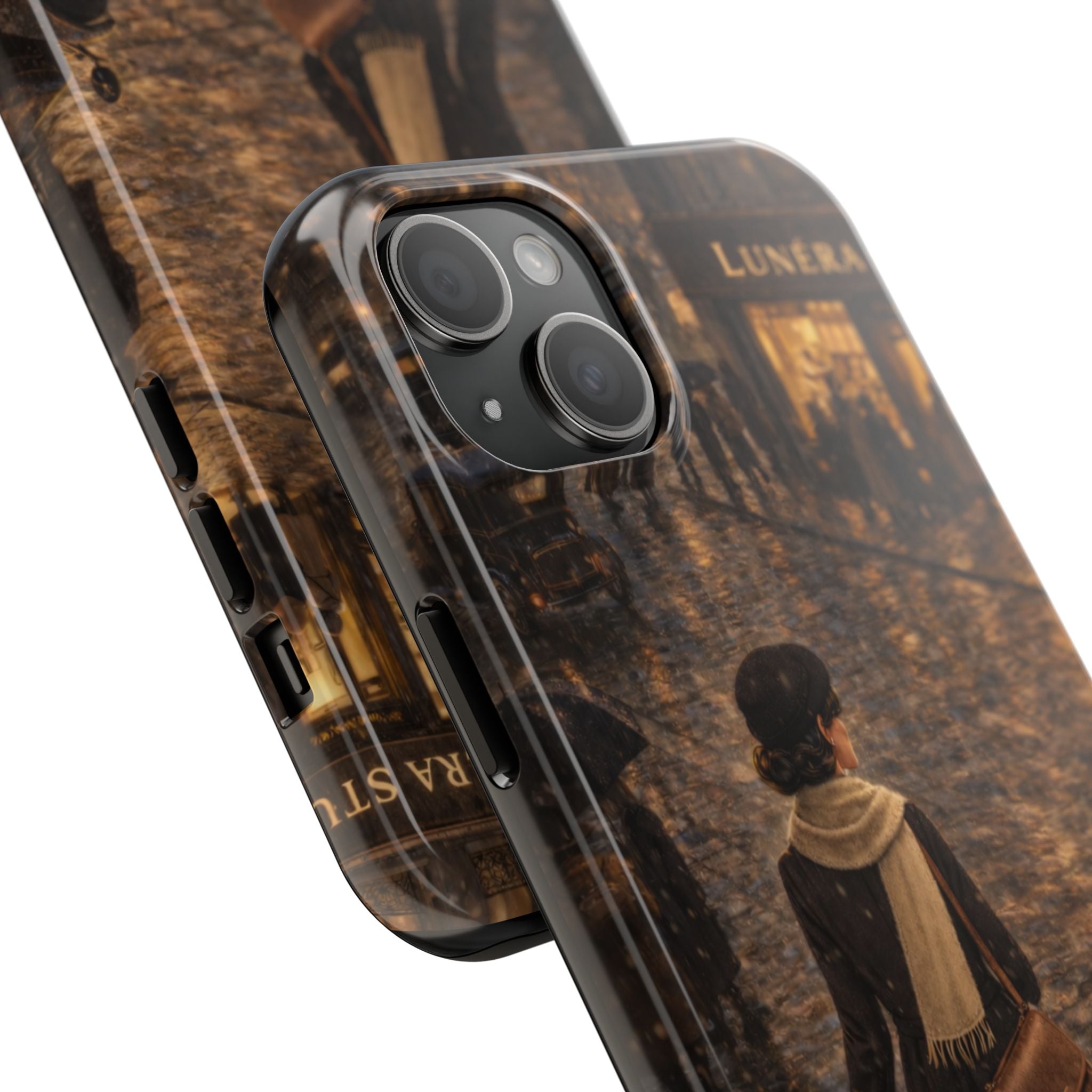 Lunéra Paris Rain – Vintage Phone Case