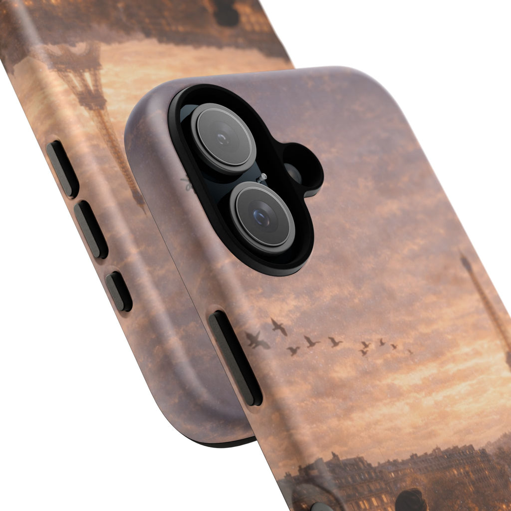 A Quiet Paris Evening 🕯️🗼 | Vintage Eiffel Tower Canvas Wall Art