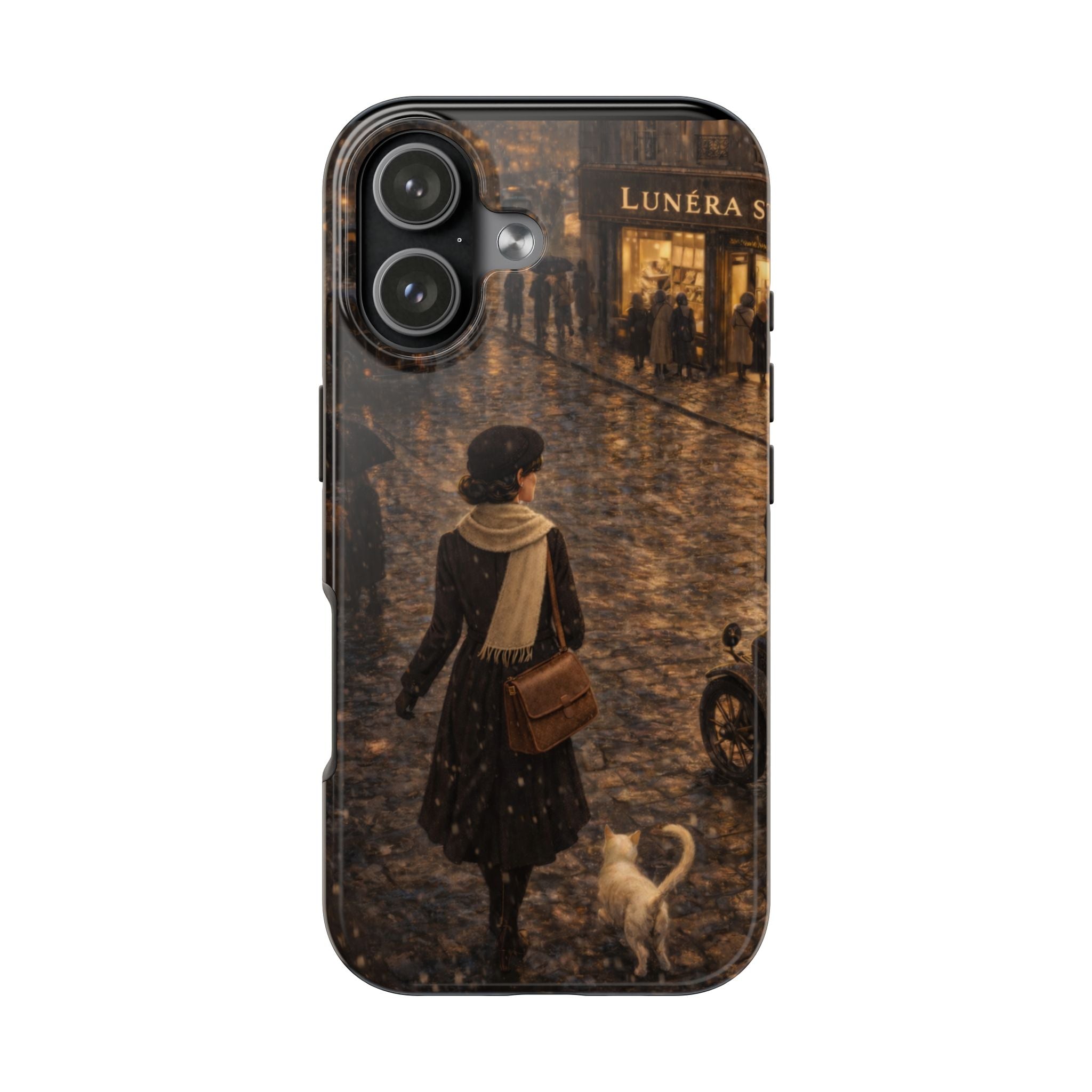 Lunéra Paris Rain – Vintage Phone Case