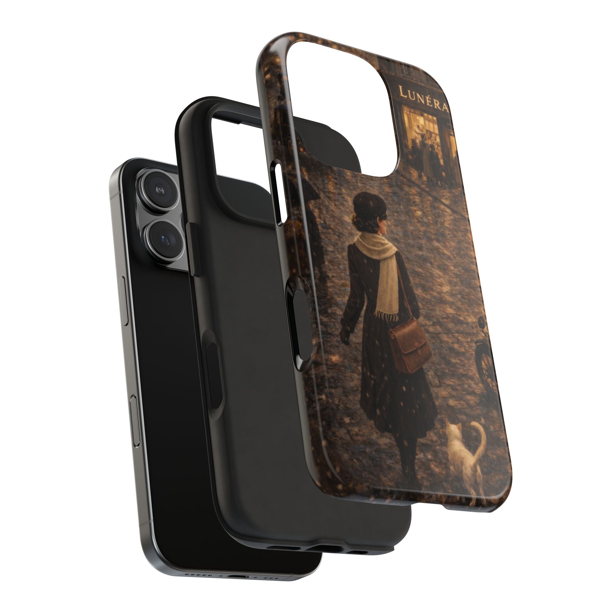Lunéra Paris Rain – Vintage Phone Case