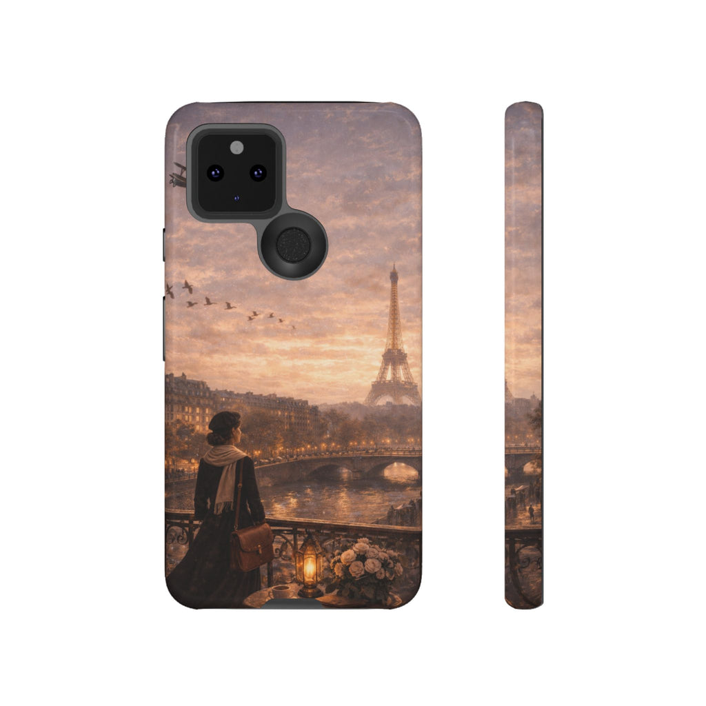 A Quiet Paris Evening 🕯️🗼 | Vintage Eiffel Tower Canvas Wall Art