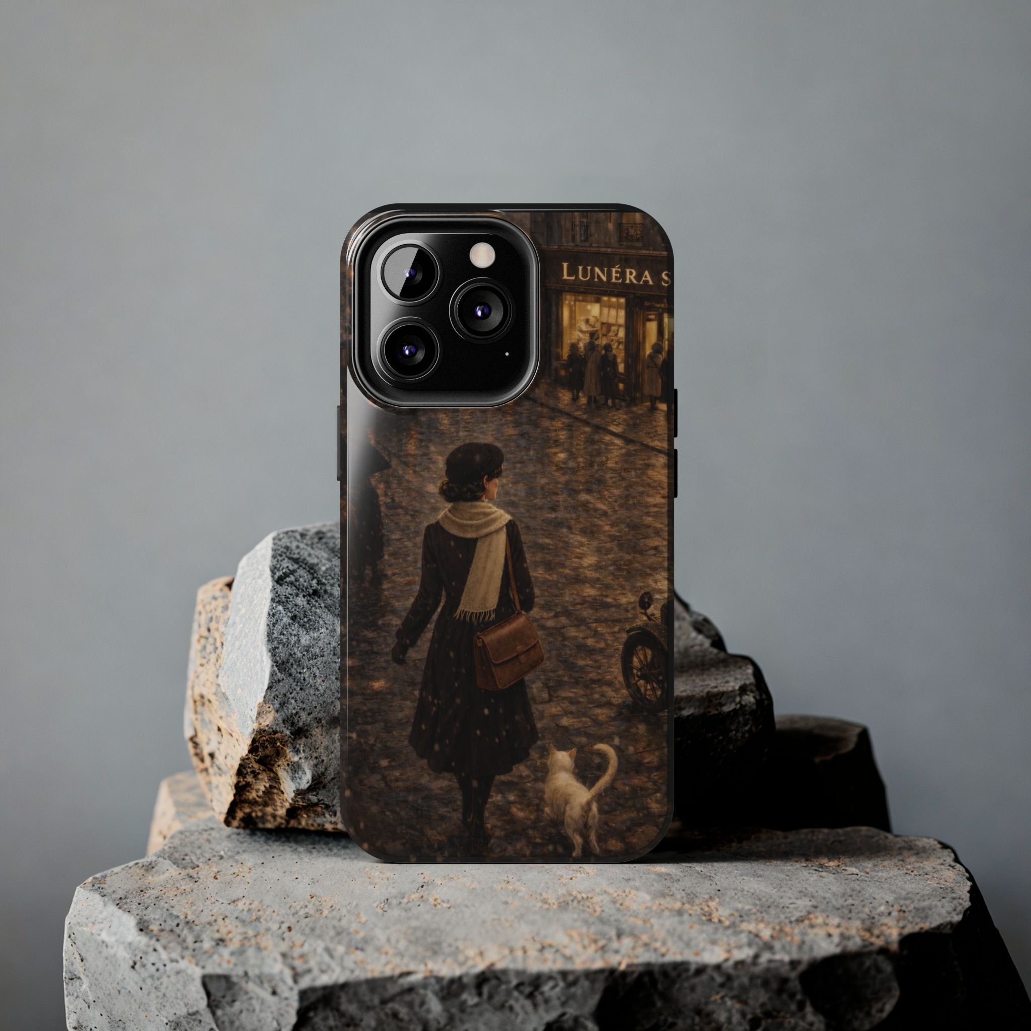 Lunéra Paris Rain – Vintage Phone Case