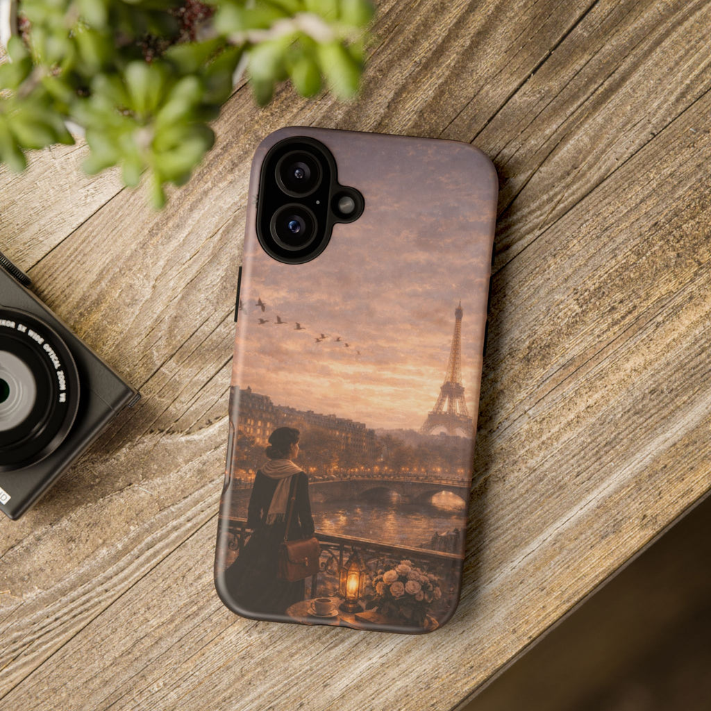 A Quiet Paris Evening 🕯️🗼 | Vintage Eiffel Tower Canvas Wall Art