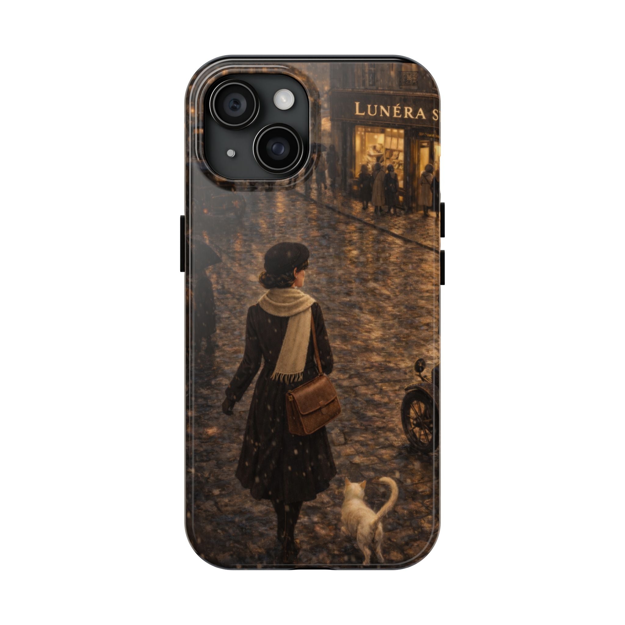 Lunéra Paris Rain – Vintage Phone Case