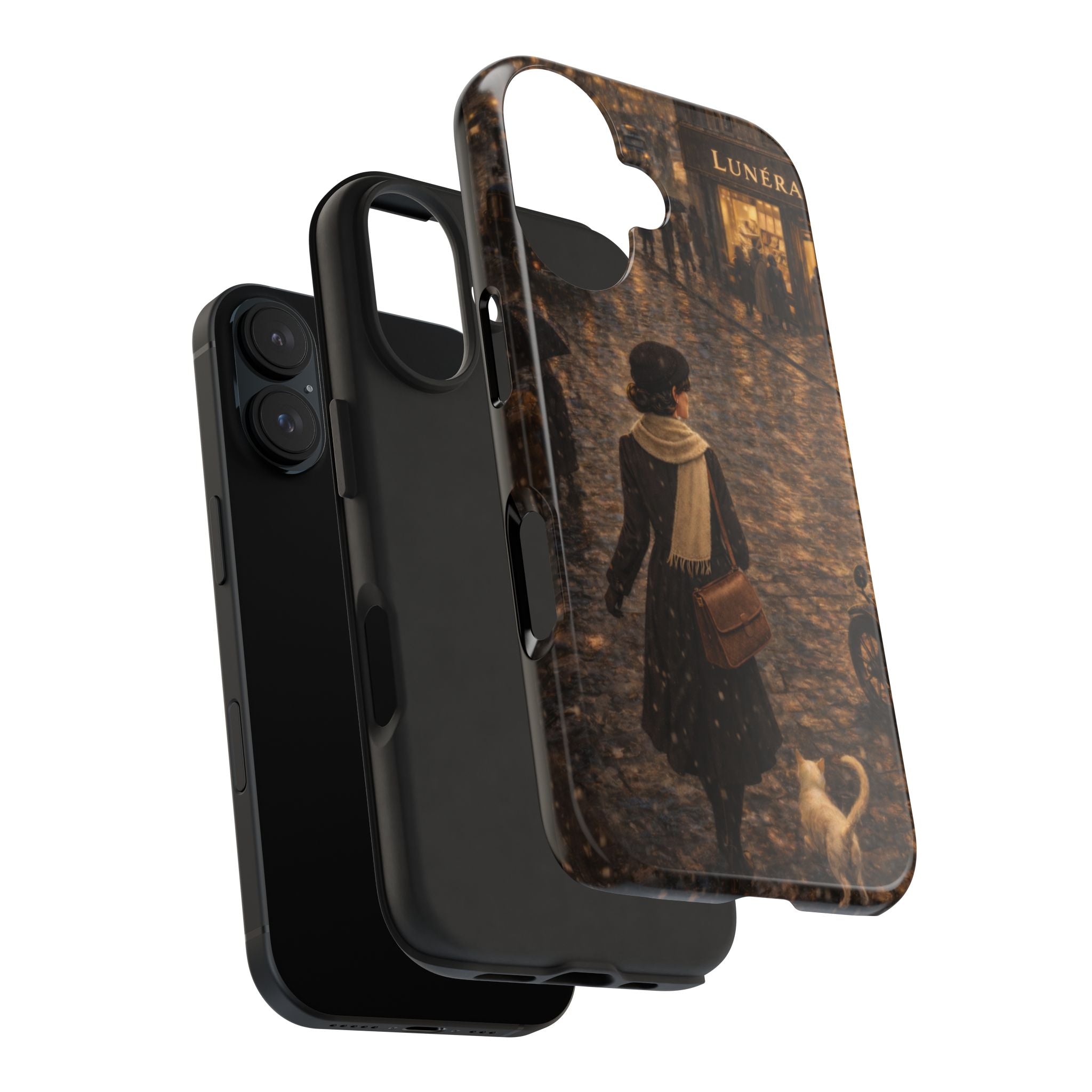 Lunéra Paris Rain – Vintage Phone Case