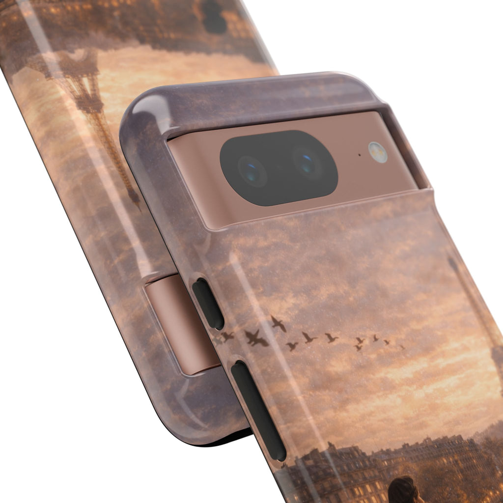 A Quiet Paris Evening 🕯️🗼 | Vintage Eiffel Tower Canvas Wall Art