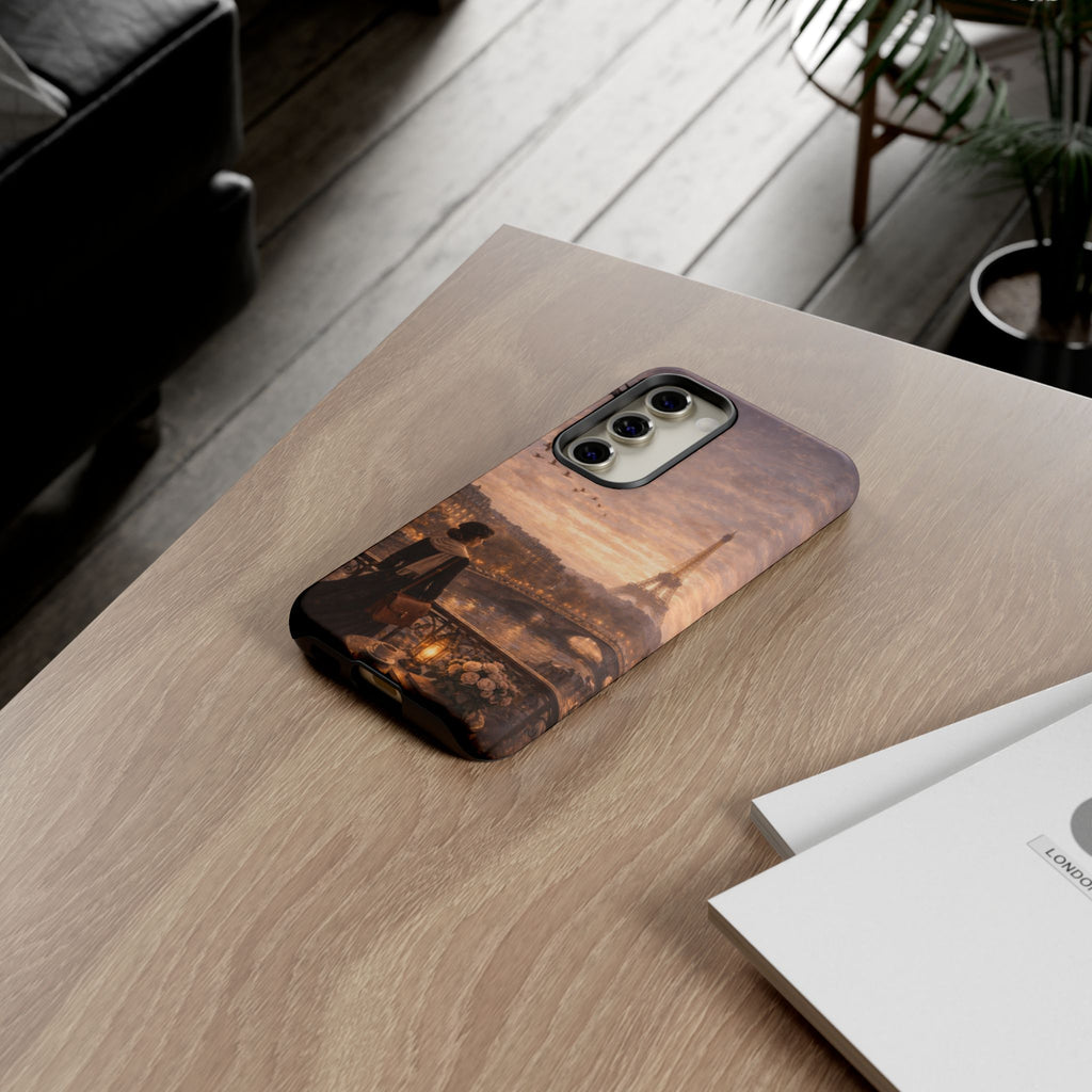 A Quiet Paris Evening 🕯️🗼 | Vintage Eiffel Tower Canvas Wall Art