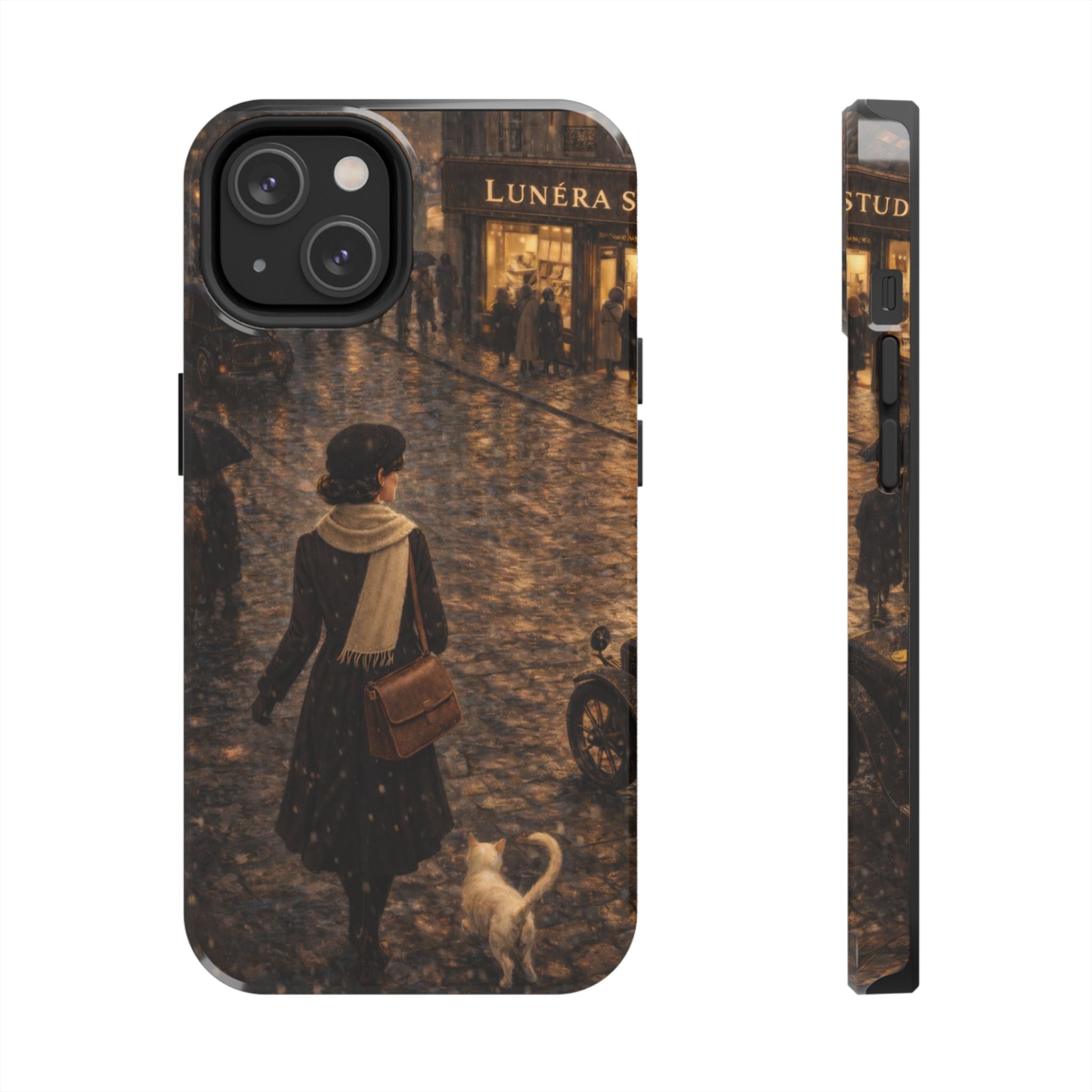 Lunéra Paris Rain – Vintage Phone Case