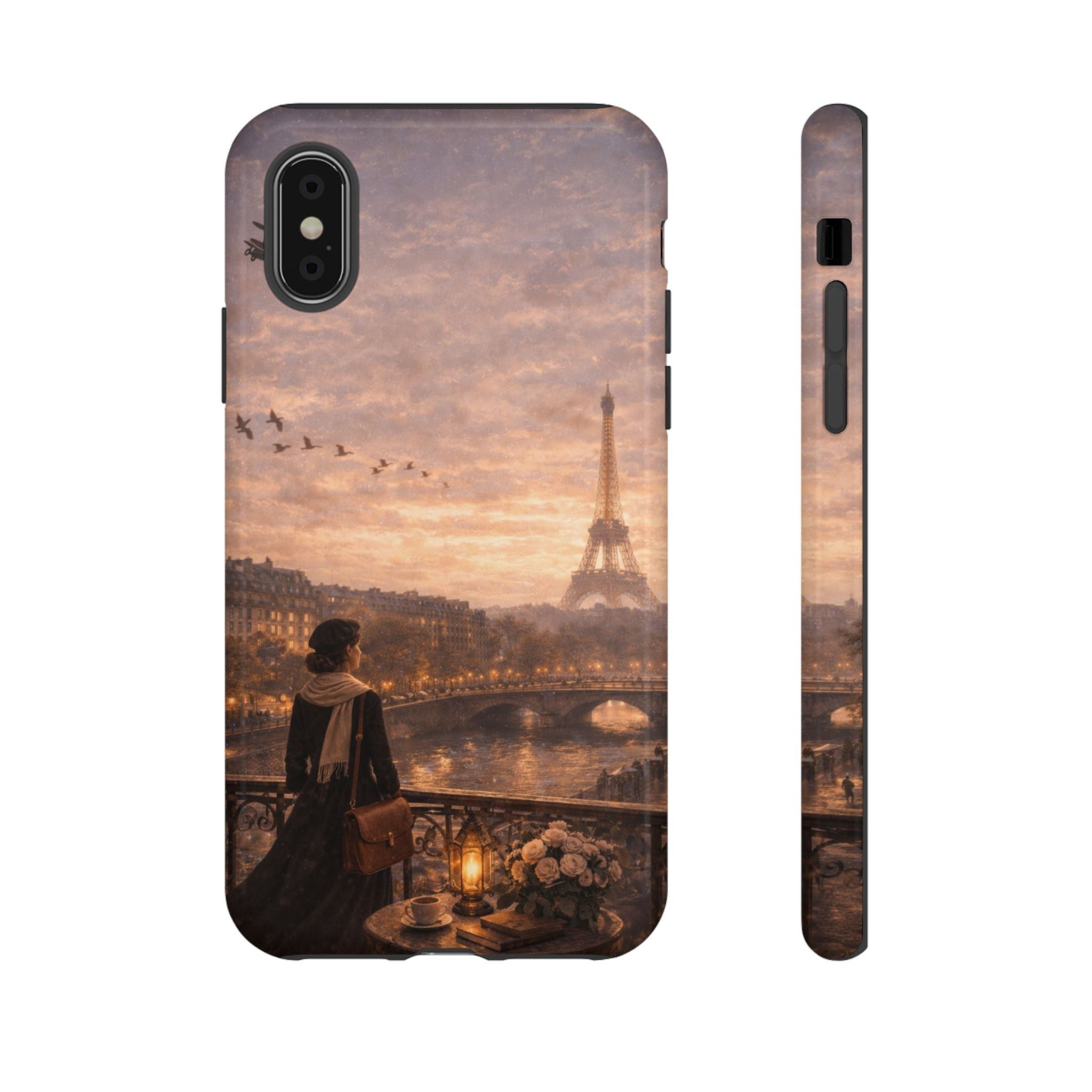 A Quiet Paris Evening 🕯️🗼 | Vintage Eiffel Tower Canvas Wall Art