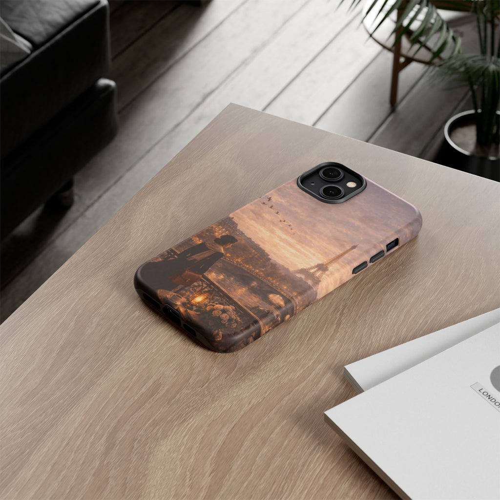 A Quiet Paris Evening 🕯️🗼 | Vintage Eiffel Tower Canvas Wall Art