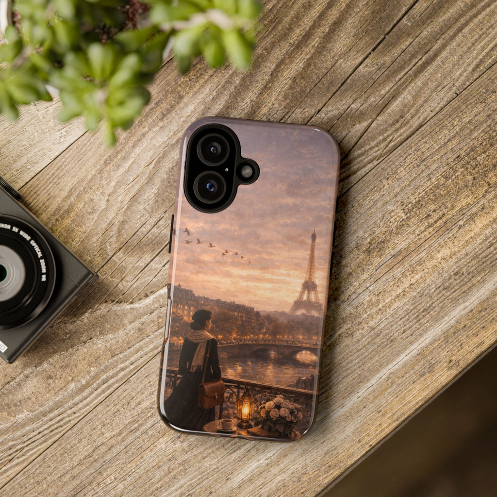 A Quiet Paris Evening 🕯️🗼 | Vintage Eiffel Tower Canvas Wall Art