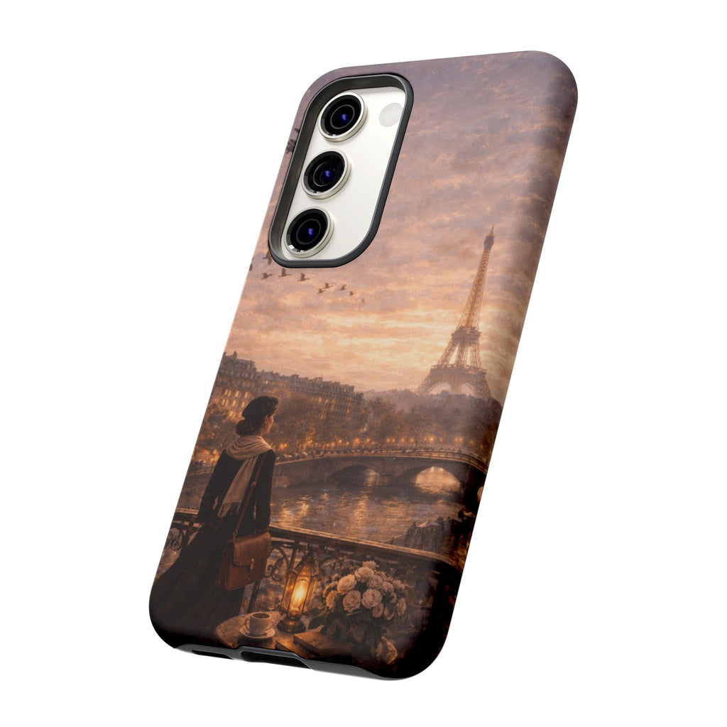 A Quiet Paris Evening 🕯️🗼 | Vintage Eiffel Tower Canvas Wall Art