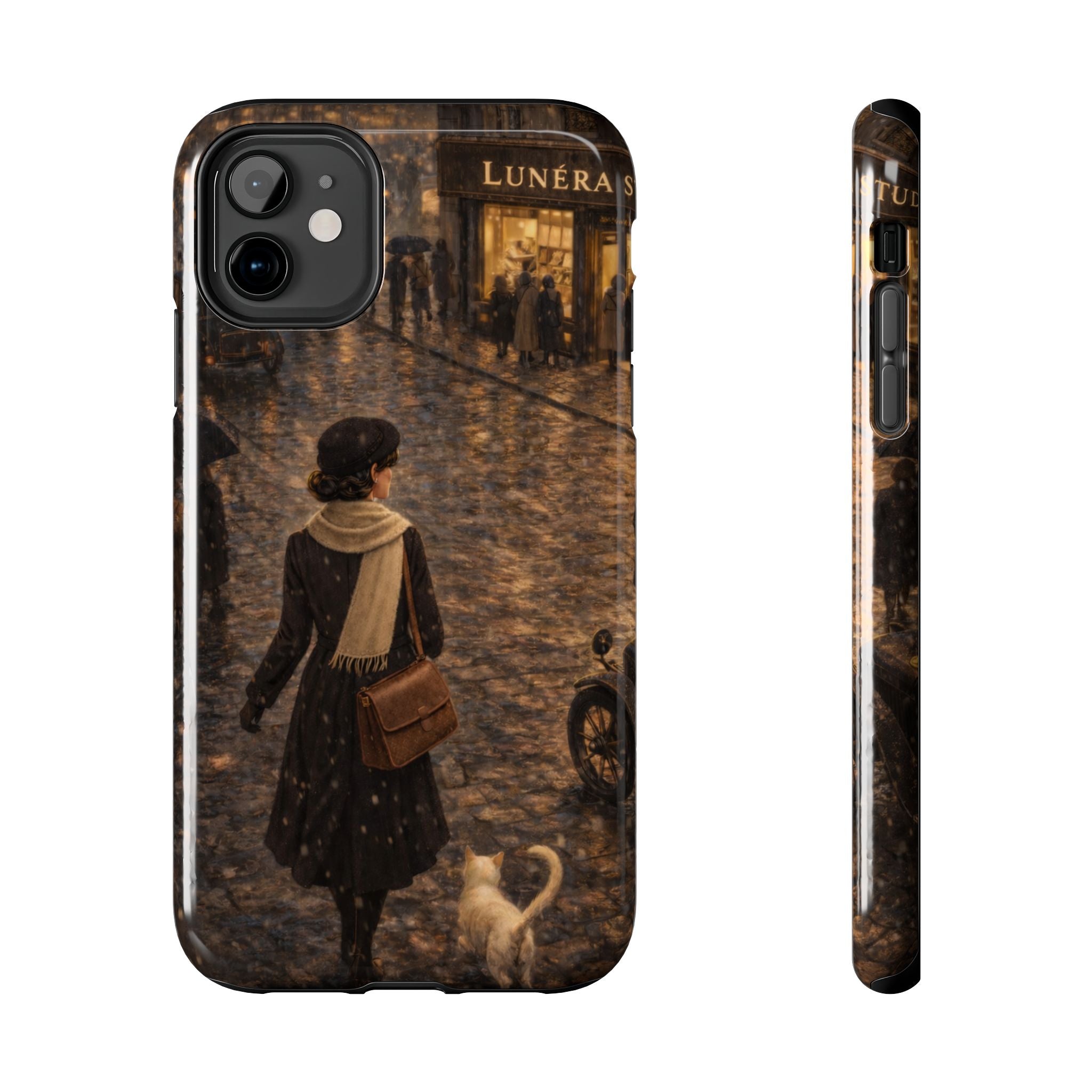 Lunéra Paris Rain – Vintage Phone Case