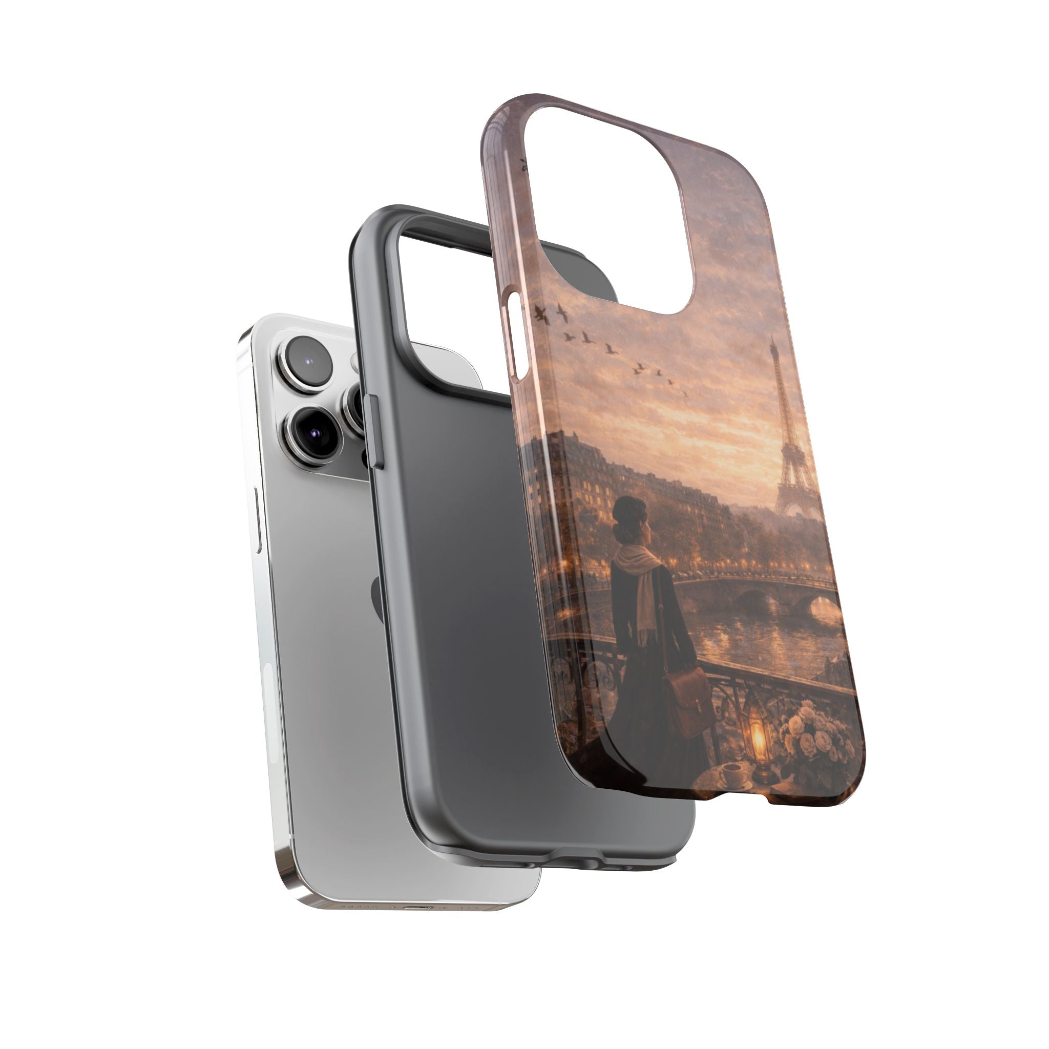 A Quiet Paris Evening 🕯️🗼 | Vintage Eiffel Tower Canvas Wall Art