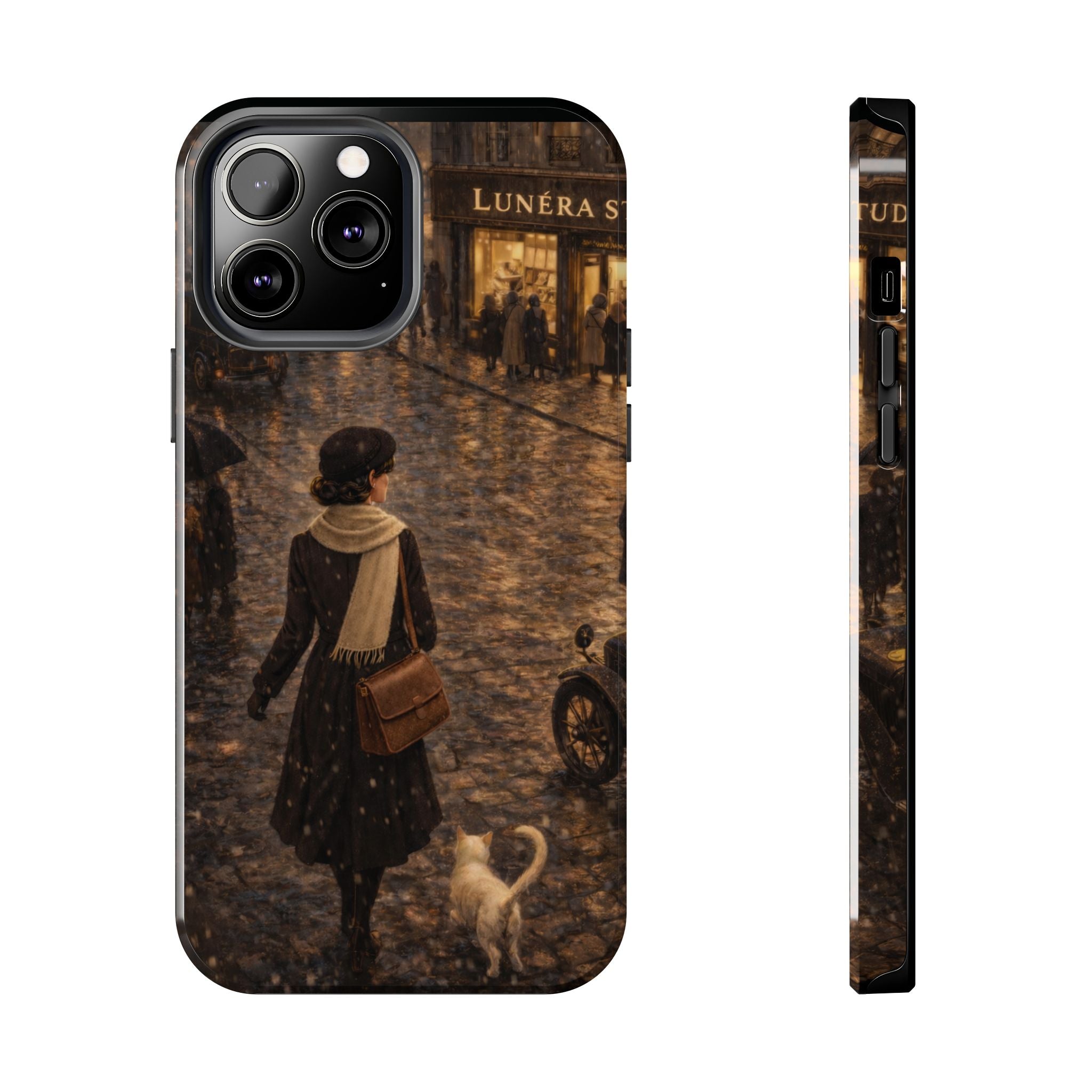 Lunéra Paris Rain – Vintage Phone Case