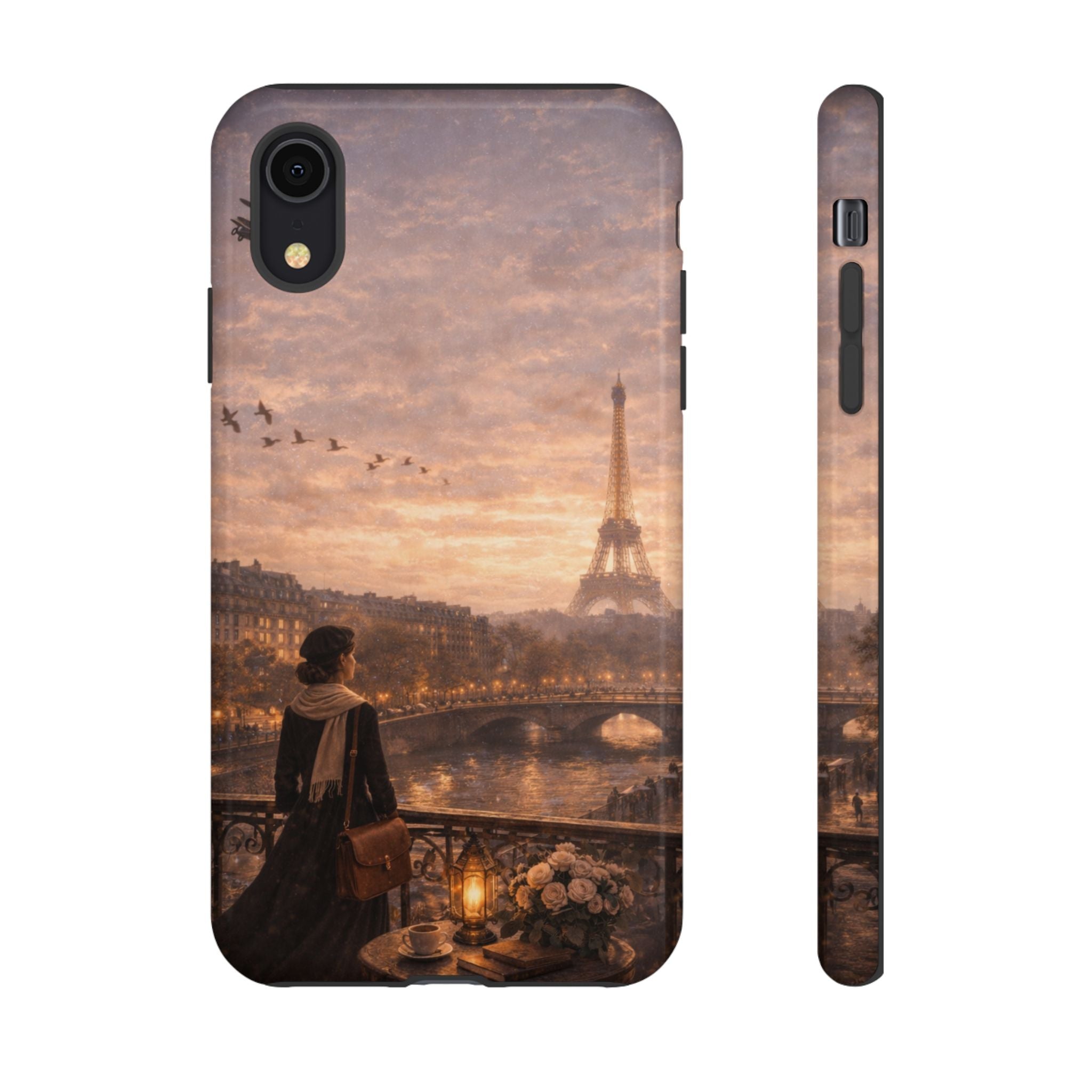 A Quiet Paris Evening 🕯️🗼 | Vintage Eiffel Tower Canvas Wall Art