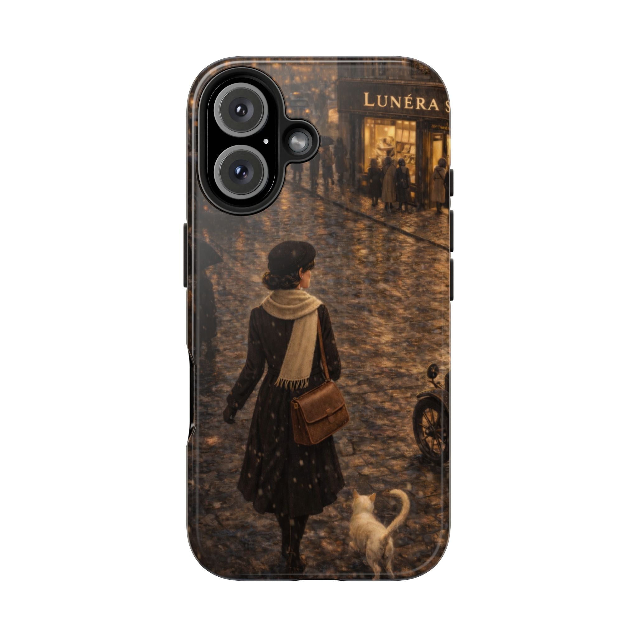 Lunéra Paris Rain – Vintage Phone Case