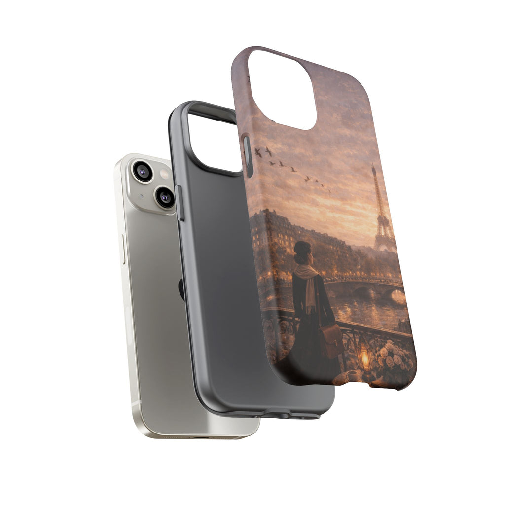 A Quiet Paris Evening 🕯️🗼 | Vintage Eiffel Tower Canvas Wall Art