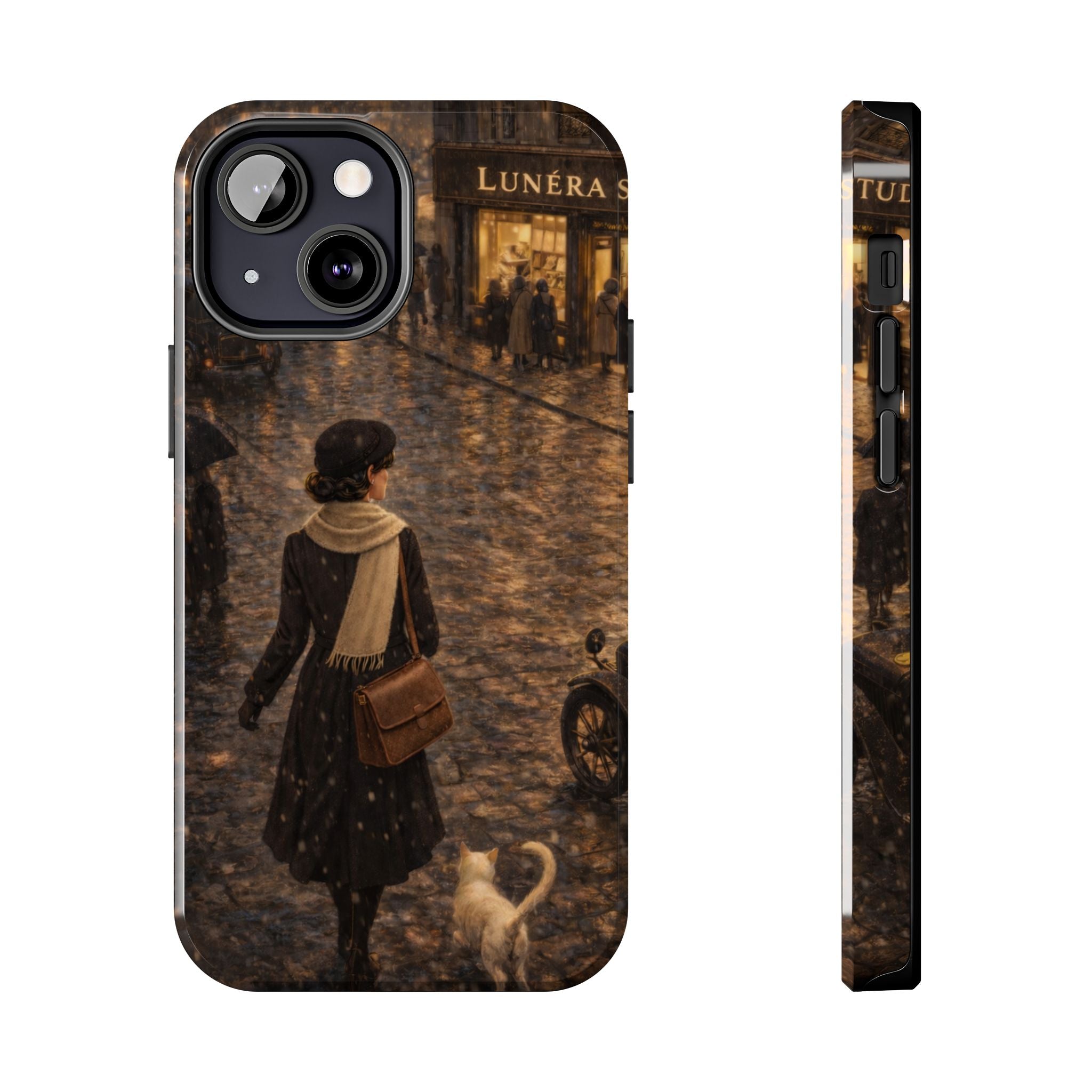 Lunéra Paris Rain – Vintage Phone Case