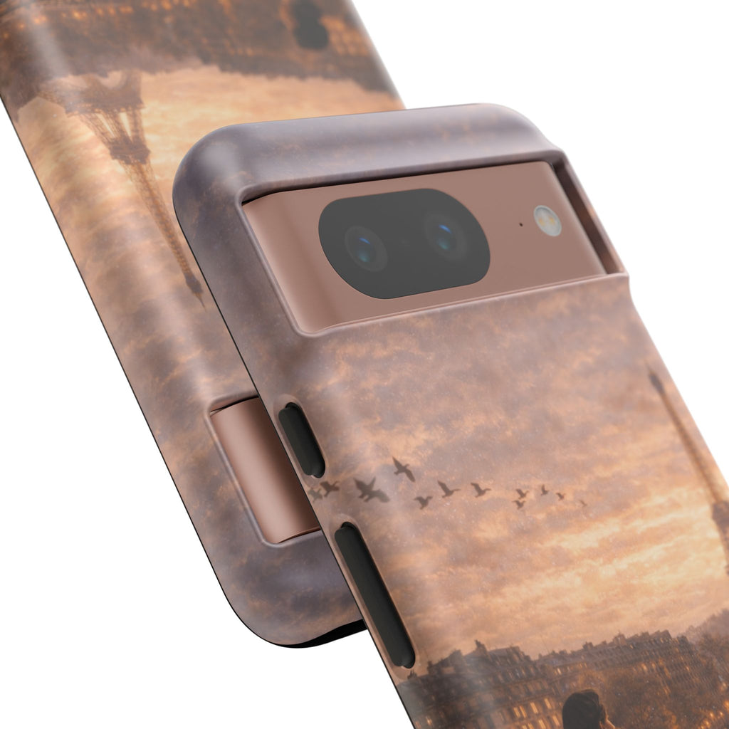 A Quiet Paris Evening 🕯️🗼 | Vintage Eiffel Tower Canvas Wall Art