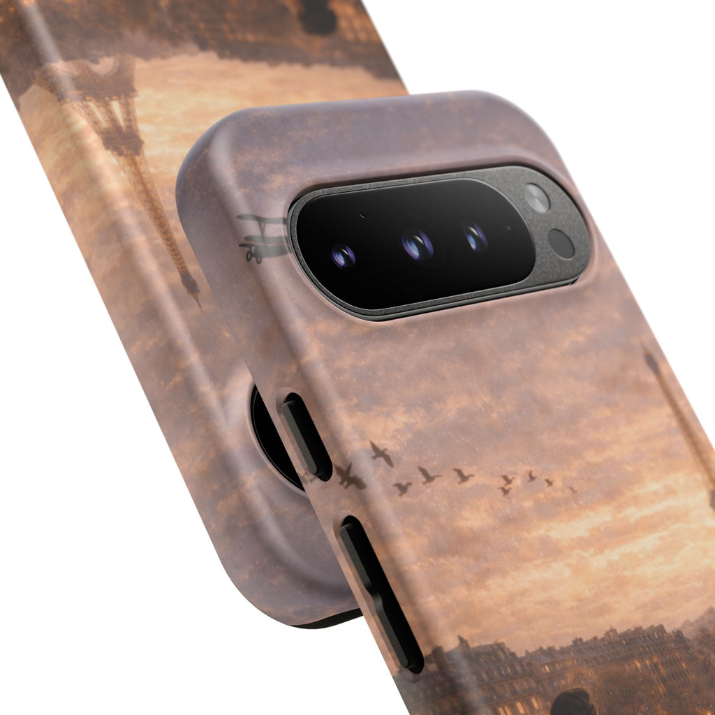 A Quiet Paris Evening 🕯️🗼 | Vintage Eiffel Tower Canvas Wall Art