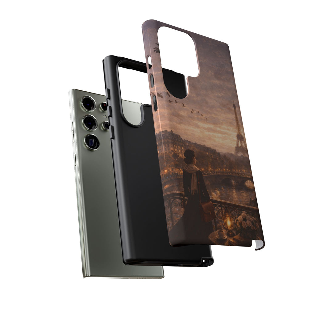 A Quiet Paris Evening 🕯️🗼 | Vintage Eiffel Tower Canvas Wall Art