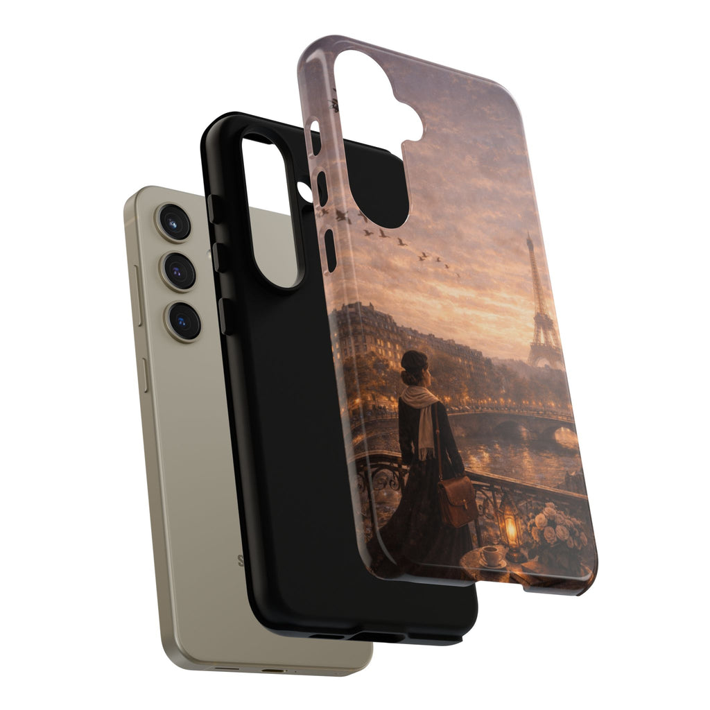 A Quiet Paris Evening 🕯️🗼 | Vintage Eiffel Tower Canvas Wall Art