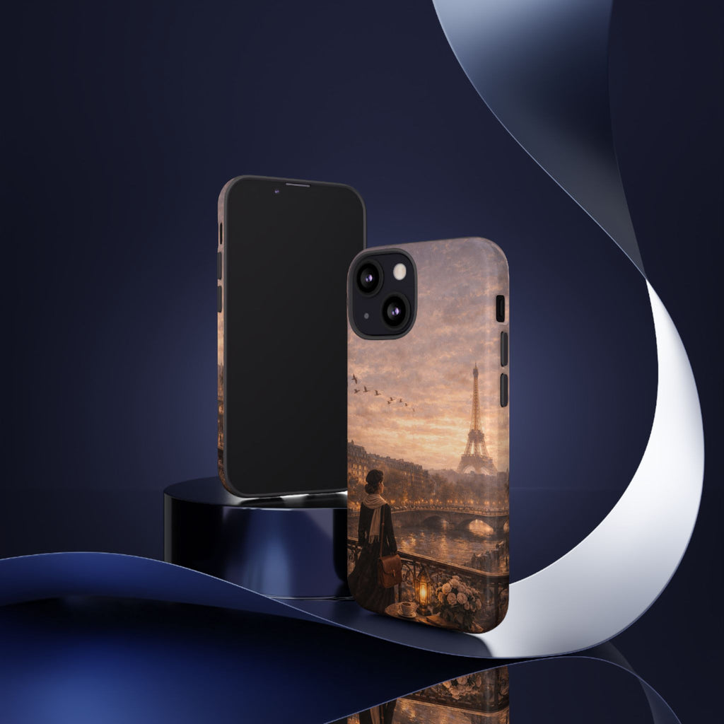 A Quiet Paris Evening 🕯️🗼 | Vintage Eiffel Tower Canvas Wall Art