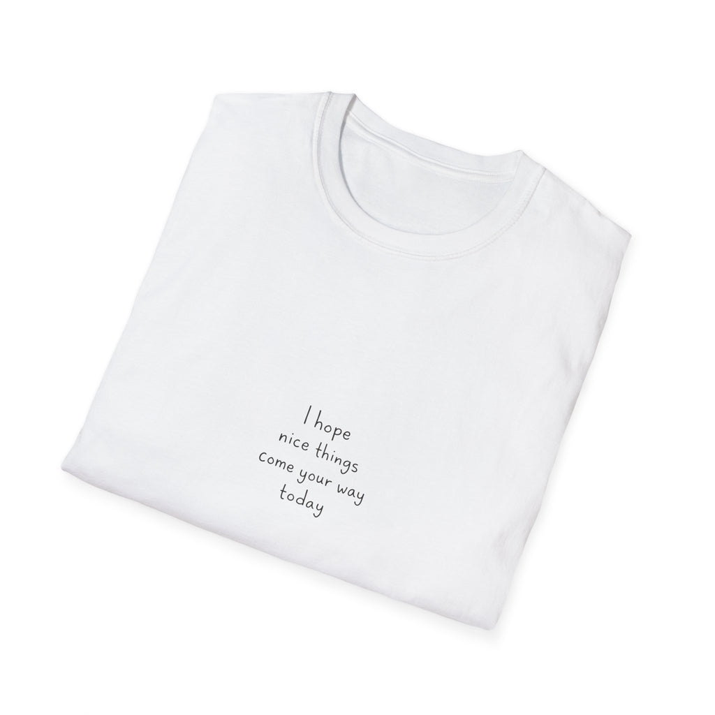 Cat Camera Graphic T-Shirt — "I hope our story comes true someday" Cute Cat Lover Tee